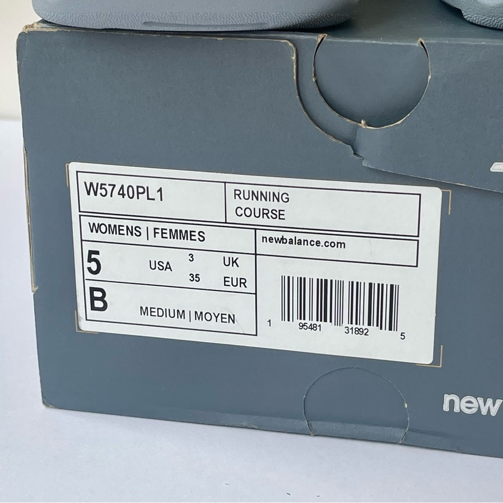 New Balance women’s 57/40 PL 1 W5740PL1 in grey / white multi / pink / teal