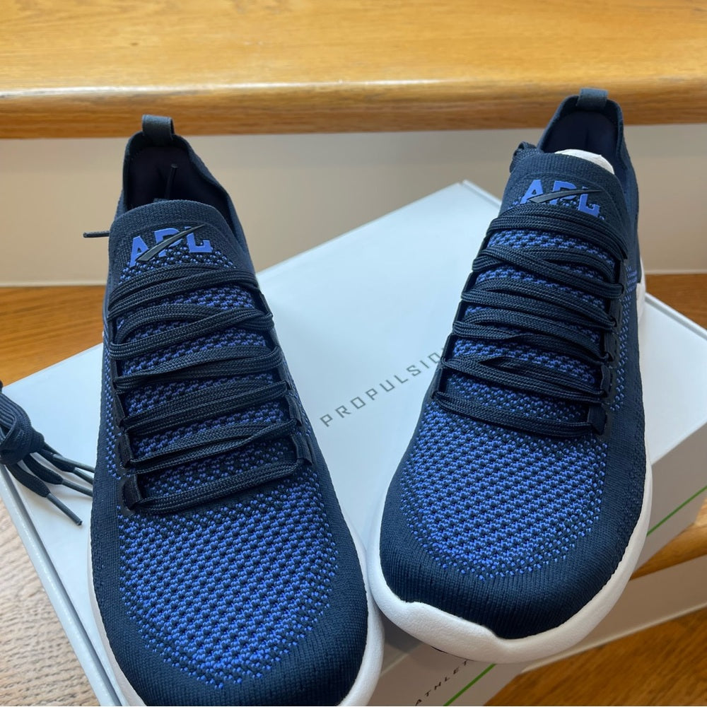 APL Techloom Breeze Running Shoe in Midnight / Cobalt / White - Blue