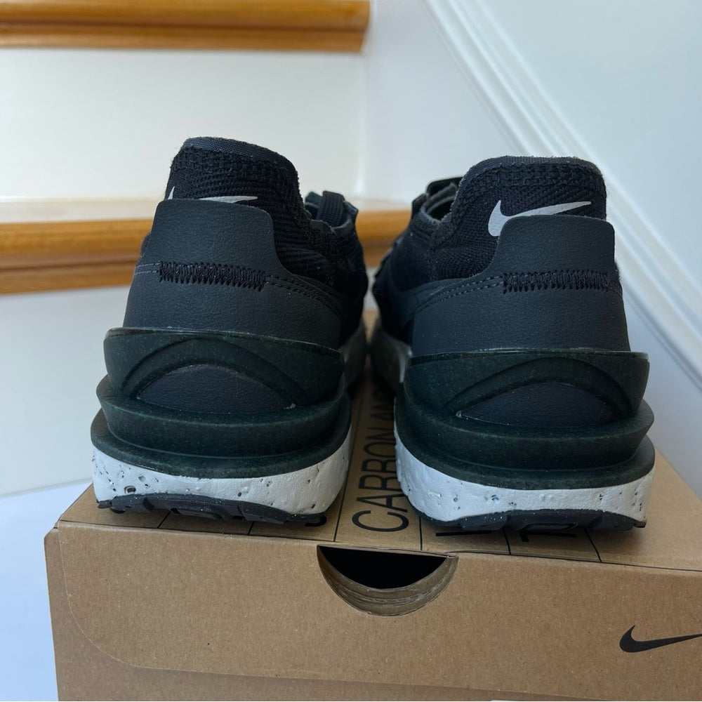 Nike Waffle One Crater Running Shoes Black / Anthracite — Recycled materials