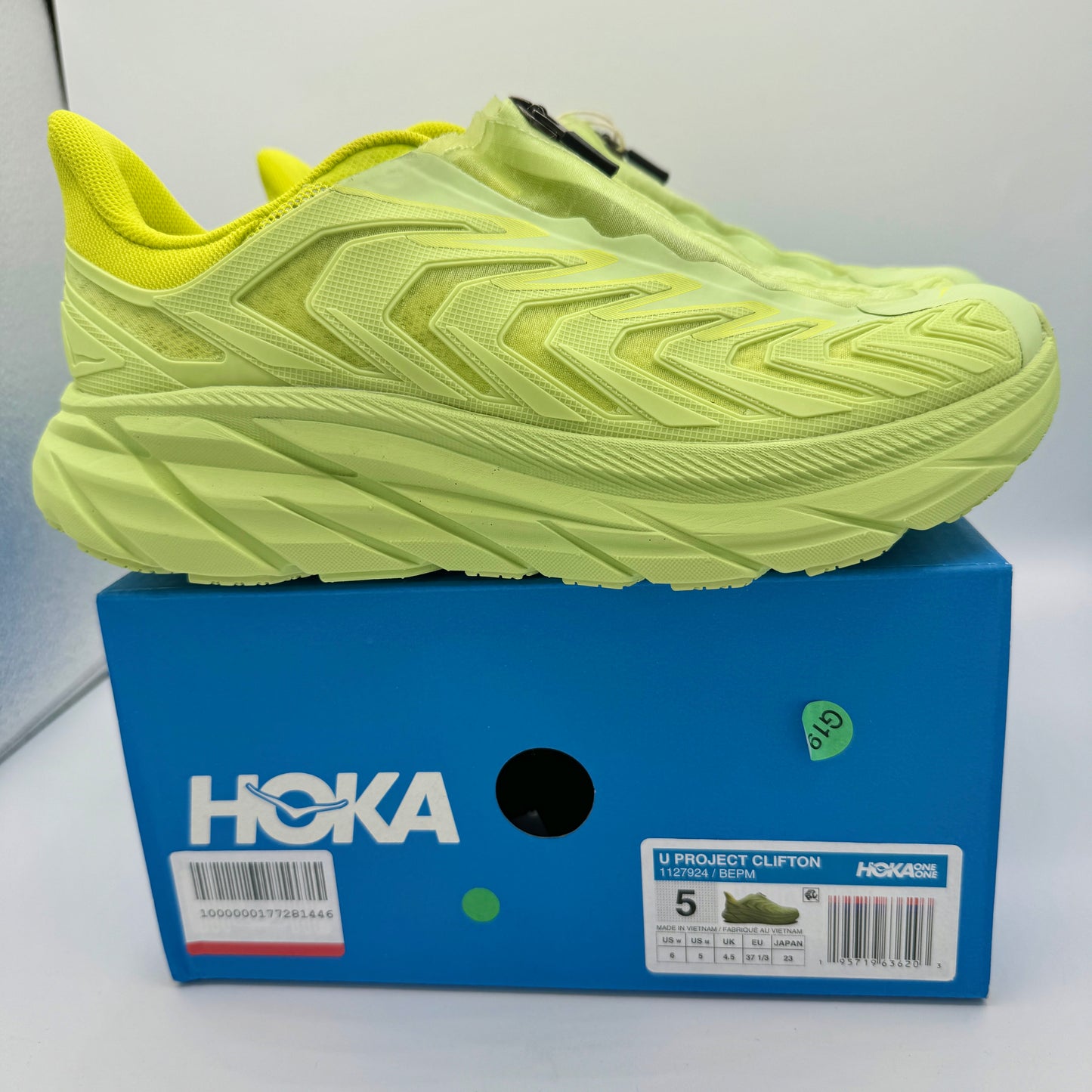 Hoka Project Clifton Butterfly Evening Primrose Unisex Sneaker Shoes BEPM