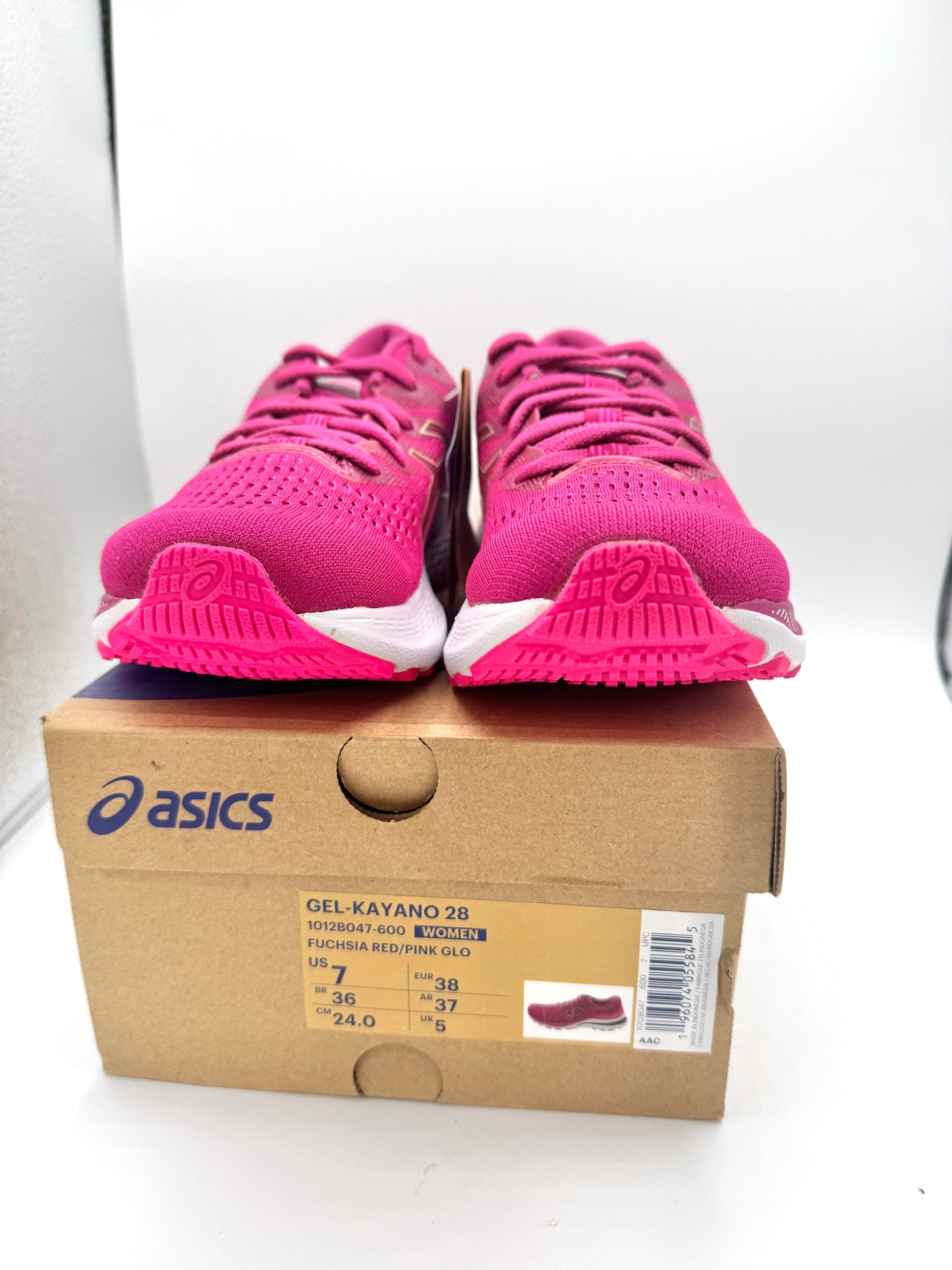 Asics Women’s Gel Kayano 28 - Fuchsia Red / Pink Glow