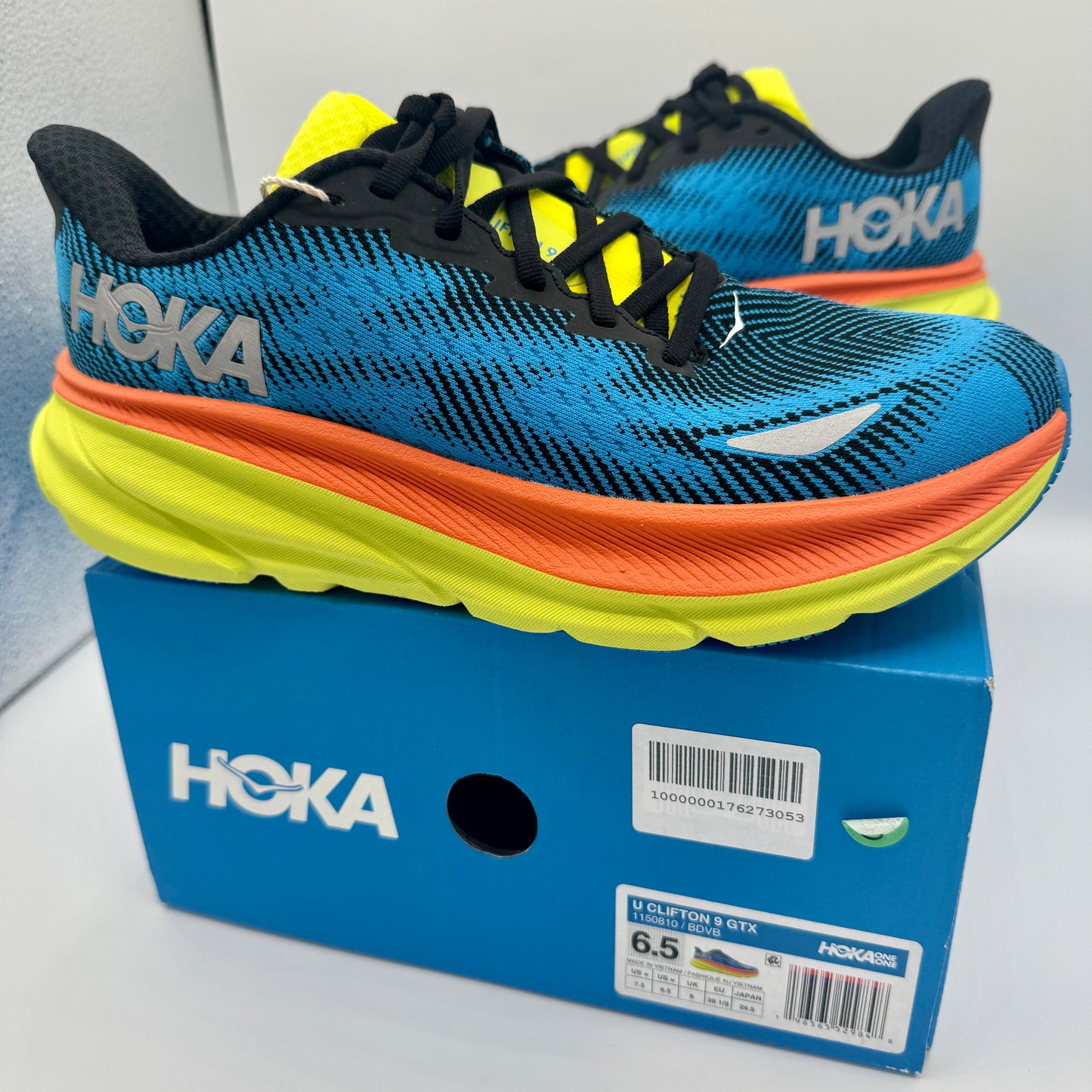 Hoka Clifton 9 GTX Waterproof Gore Tex Unisex Hoka One One Running Shoes NEW