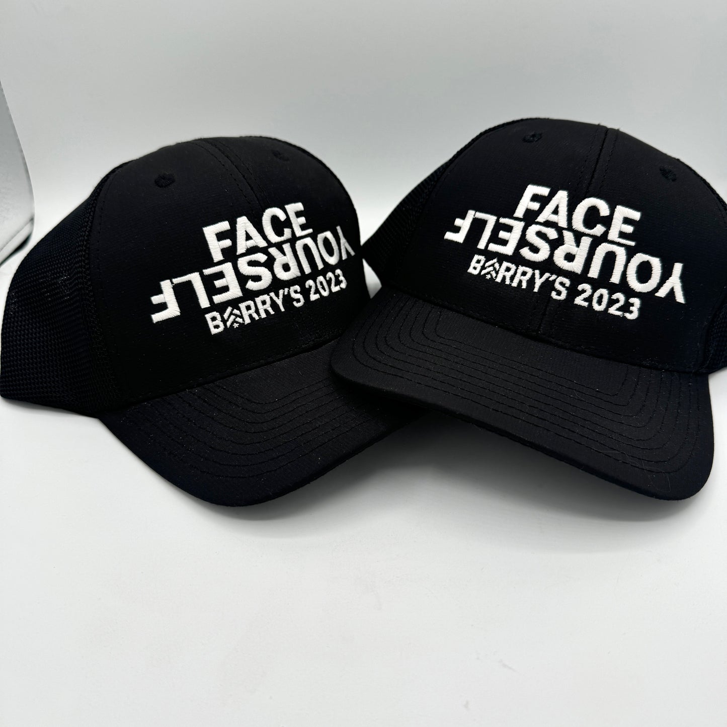 Barry’s Bootcamp BUNDLE Face Yourself Challenge 2023 Finisher Hats