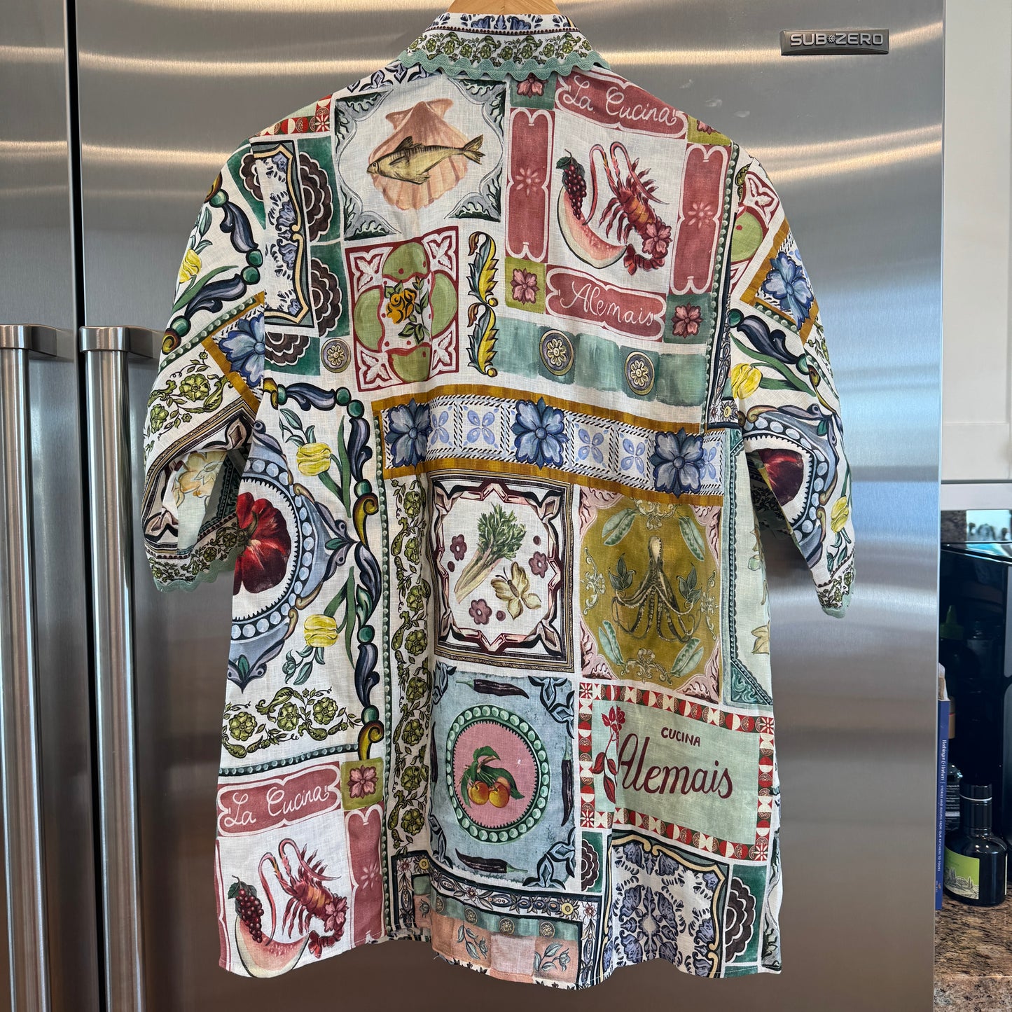 Alemais Tommasina Linen Button Down Shirt