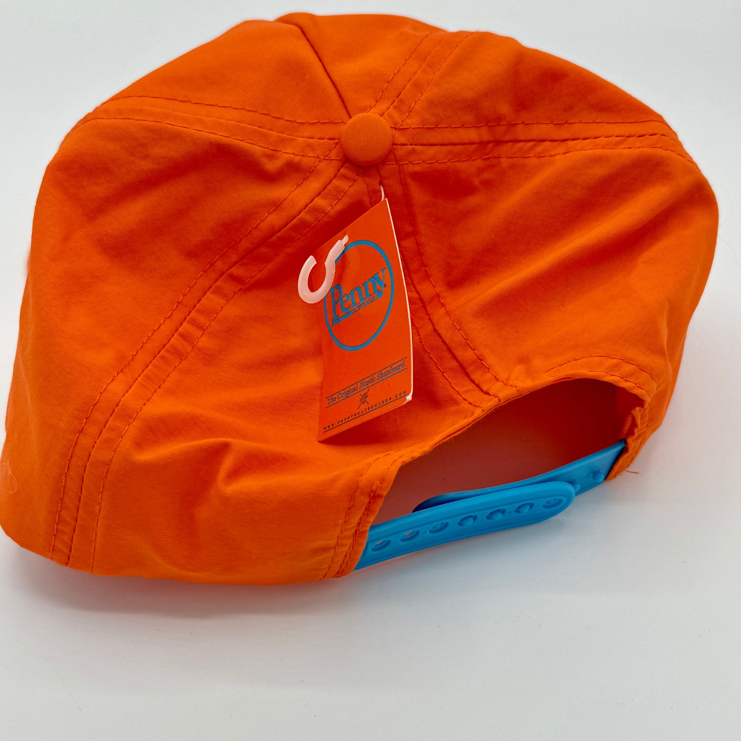 Penny Skateboards Orange Hat with blue embroidery New with tag