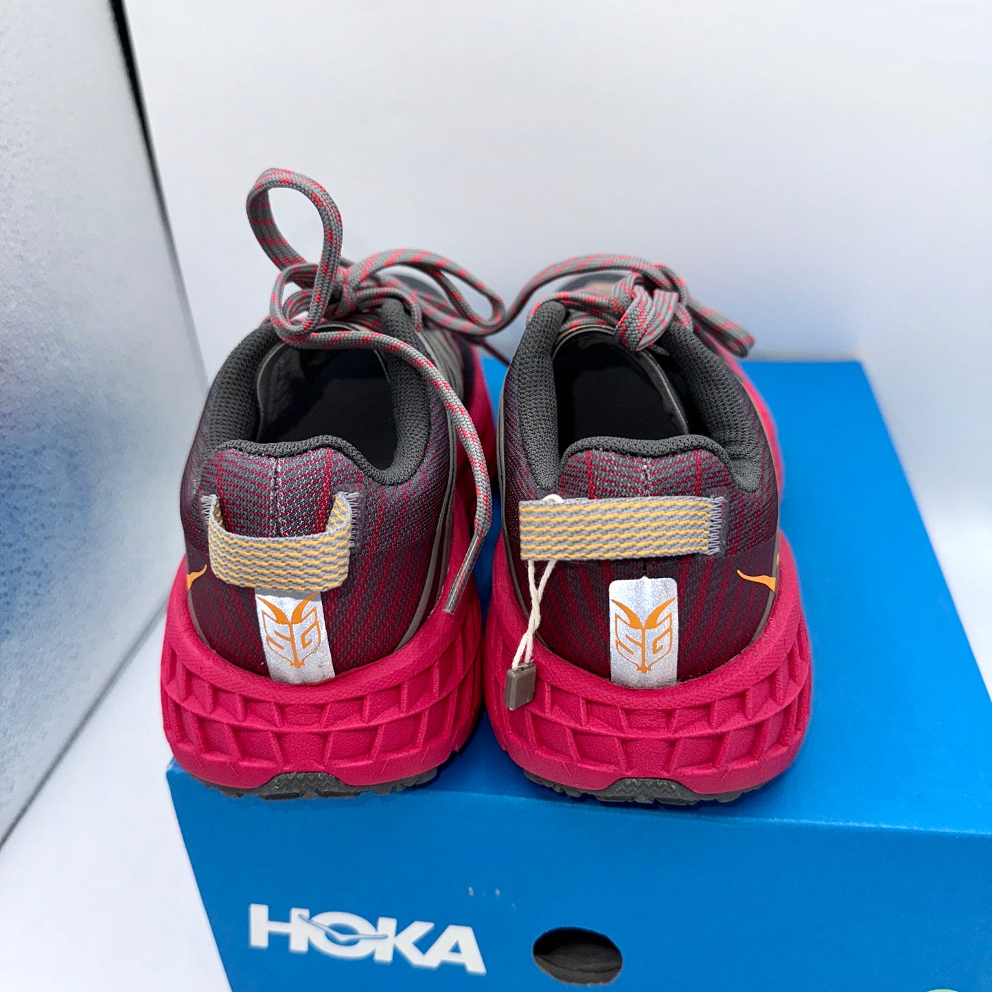 Hoka Speedgoat 4 Women’s Trail Running Shoes Castlerock Paradise Pink