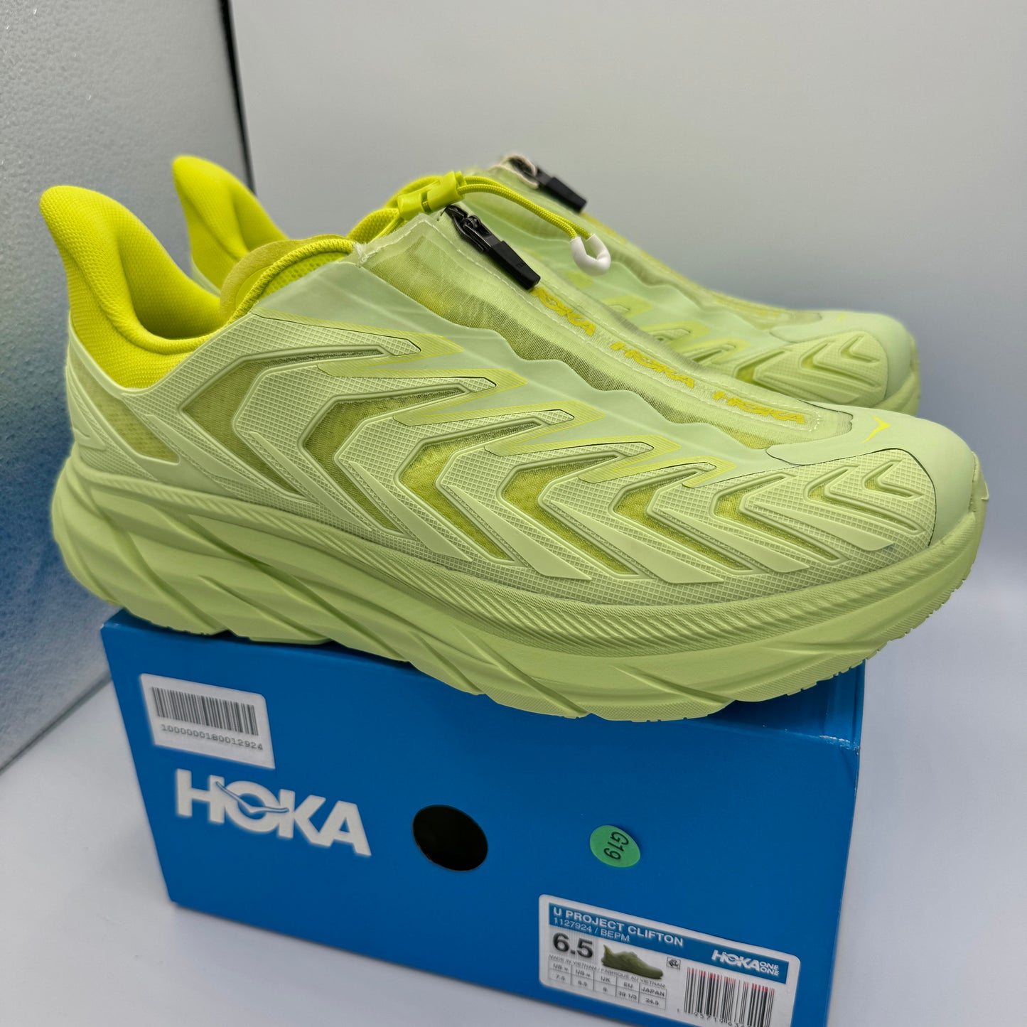 Hoka Project Clifton Butterfly Evening Primrose Unisex Sneaker Shoes BEPM