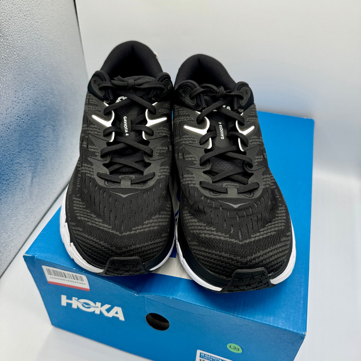 Hoka Gaviota 4 Men’s Running Shoes Black / white athletic shoe by hoka one one