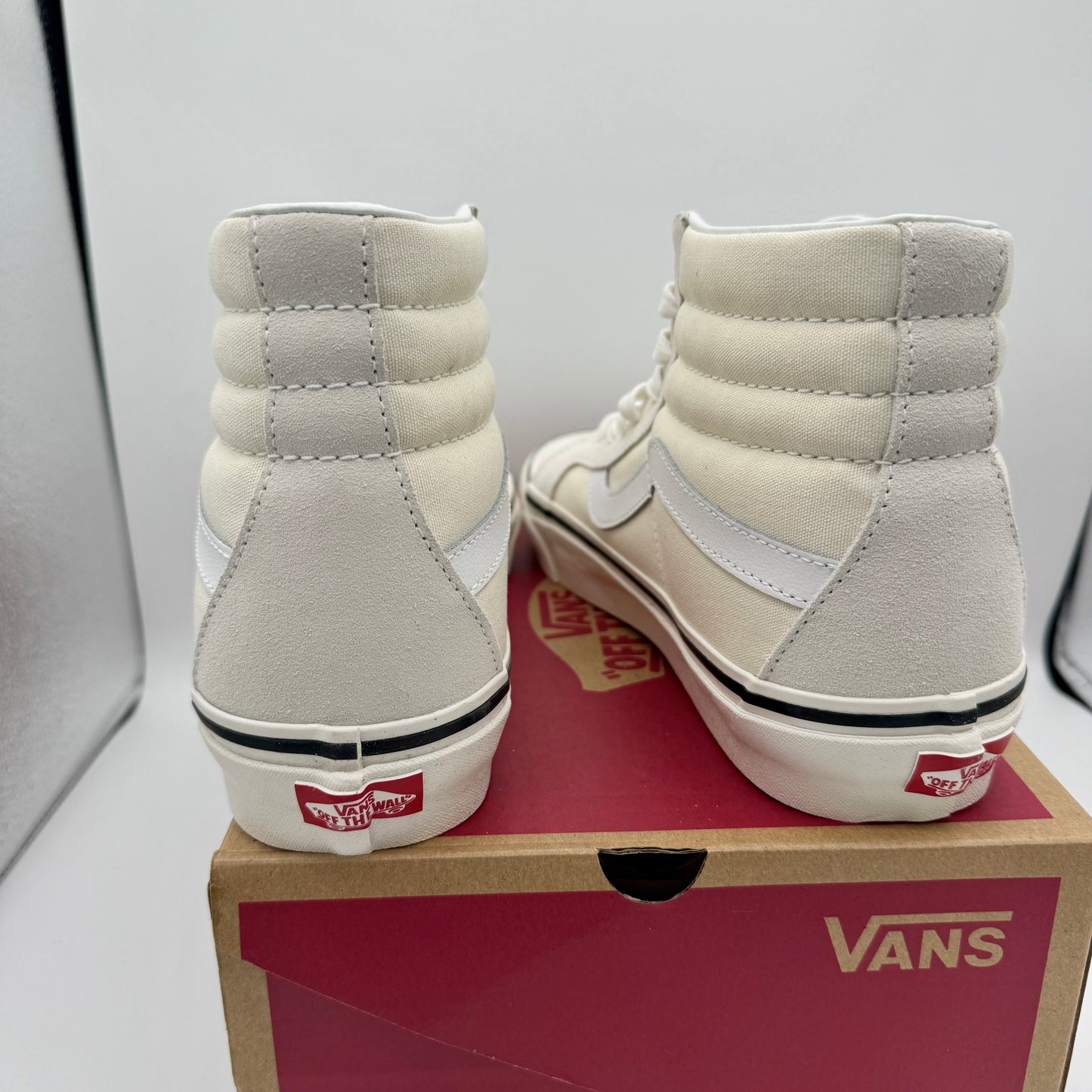 Vans Sk8 Hi 38 DX Cream OG White Anaheim Factory Edition UNISEX Brand New Sneakers