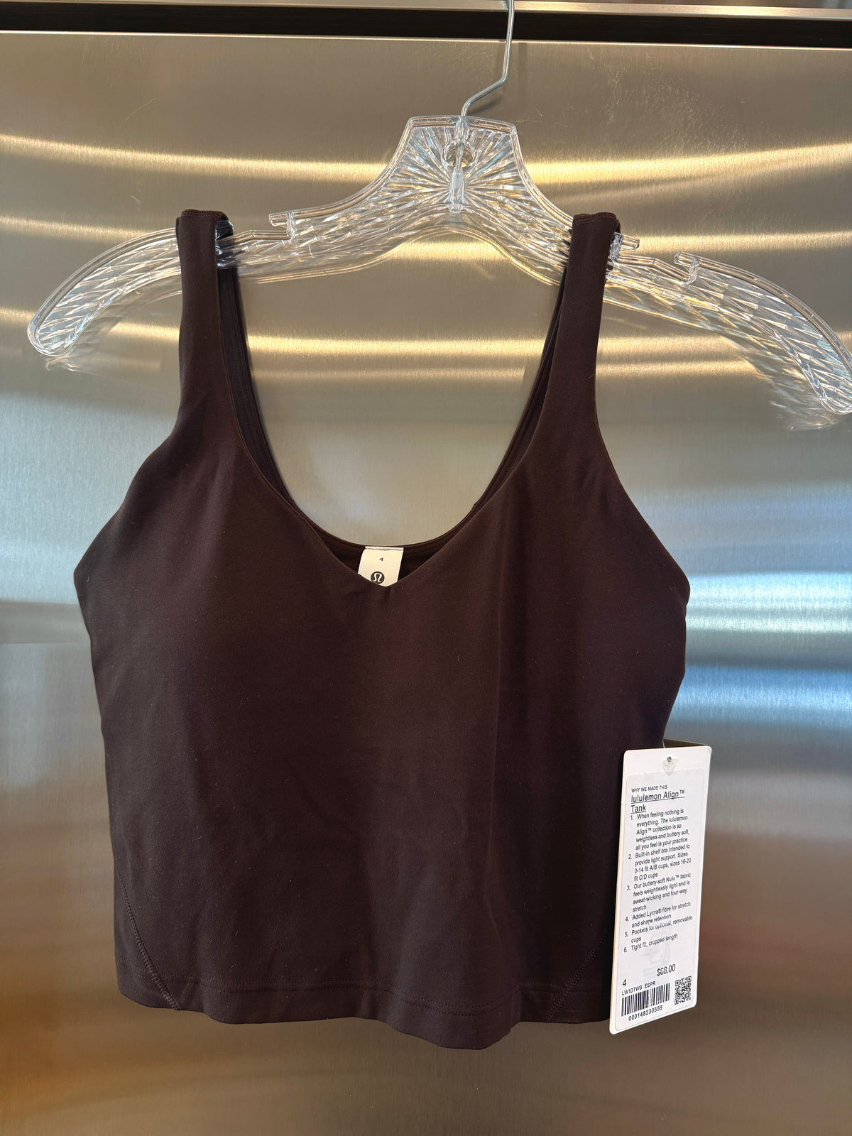 Lululemon Align Tank Top - Espresso Brown