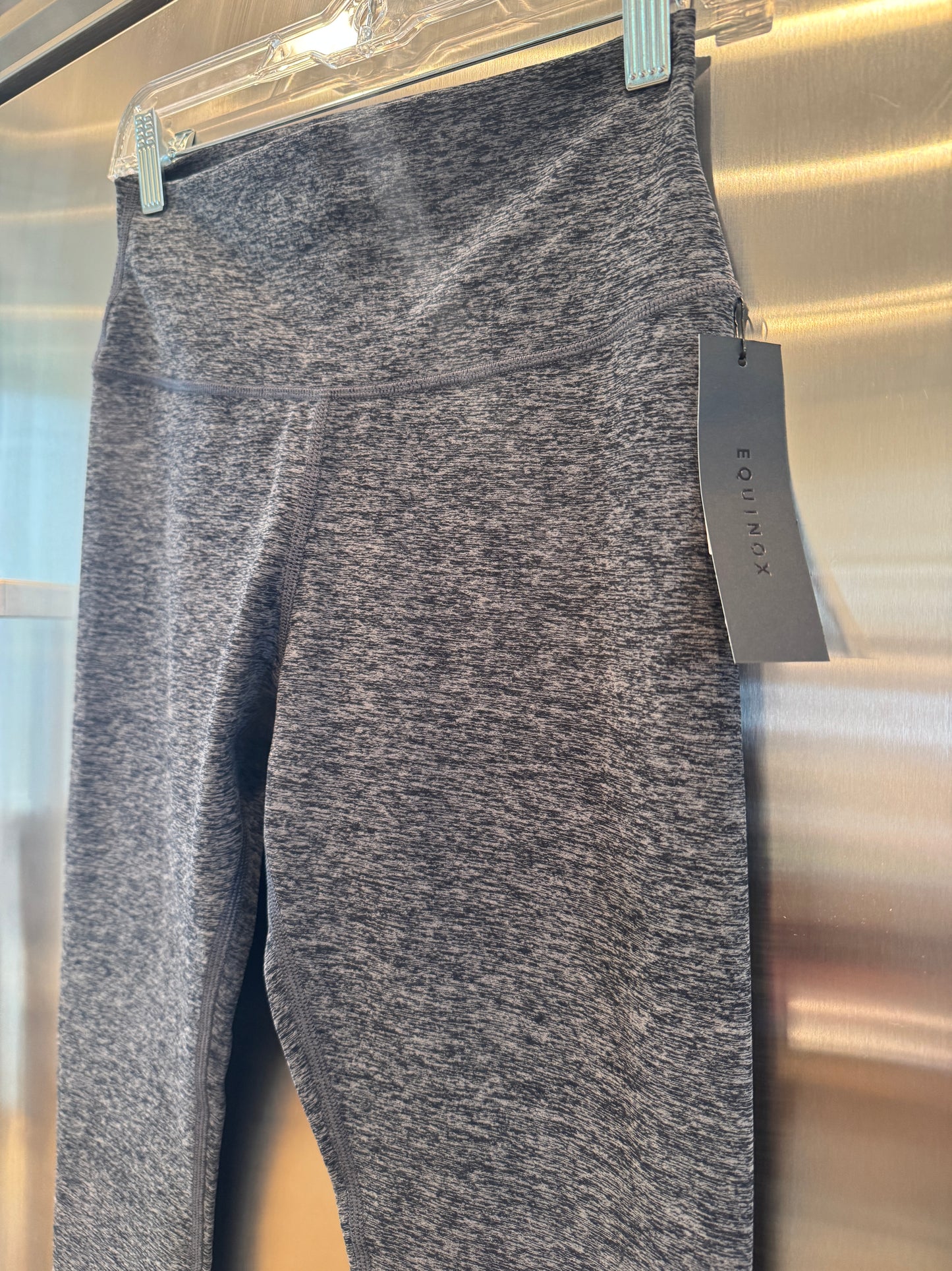 Alo Yoga Alosoft Highlight Leggings HW 7/8 Athletic Grey Heather