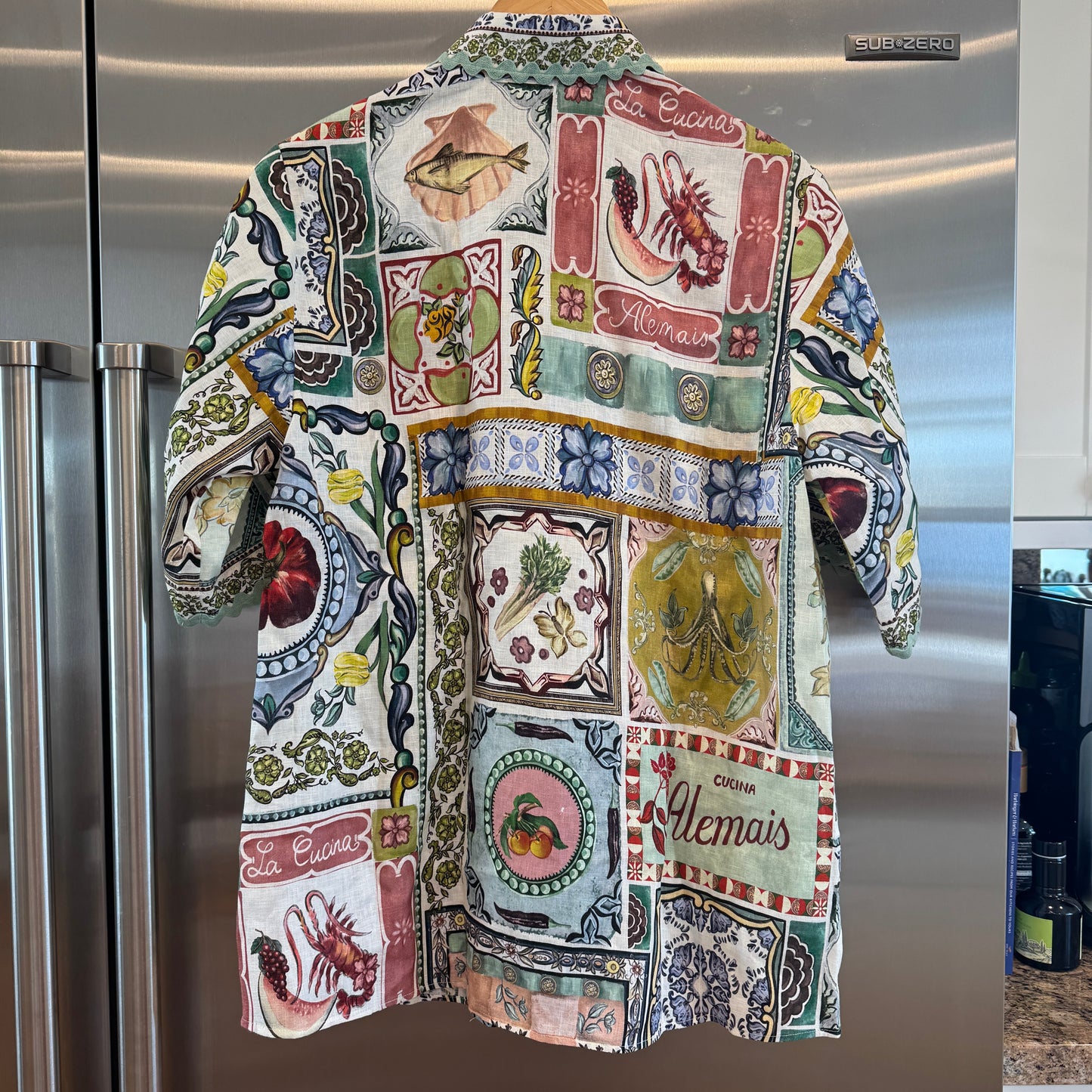 Alemais Tommasina Linen Button Down Shirt