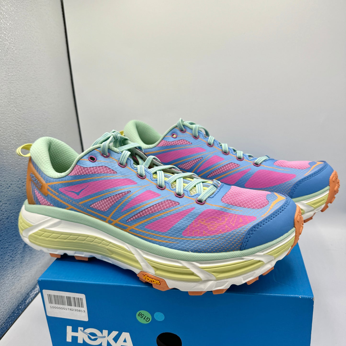 Hoka Mafate Speed 2 U UNISEX Running Shoes in Cyclamen All Aboard Multicolor