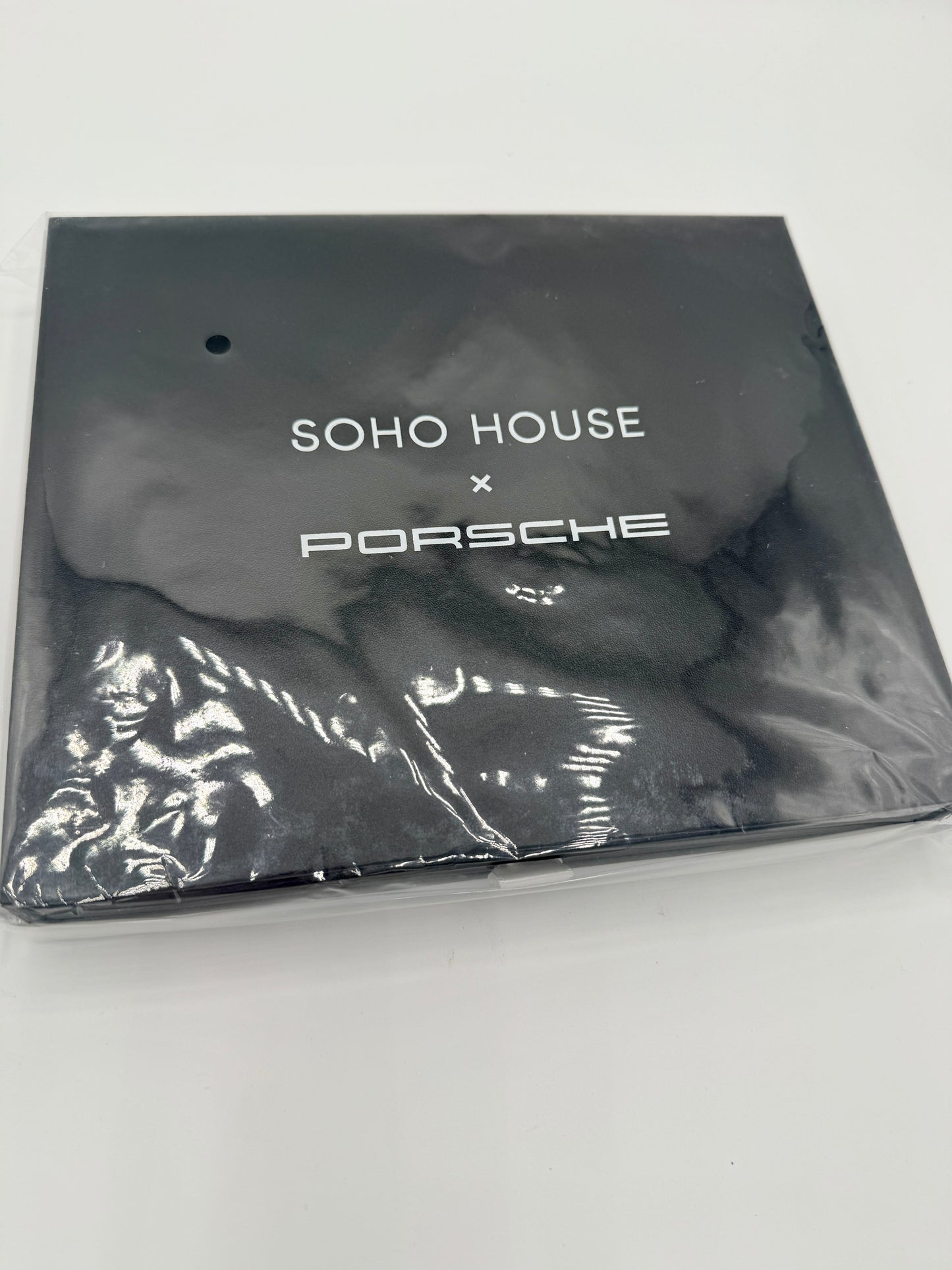 Porsche x Soho House Satin Blue Pasha Scarf Bandana