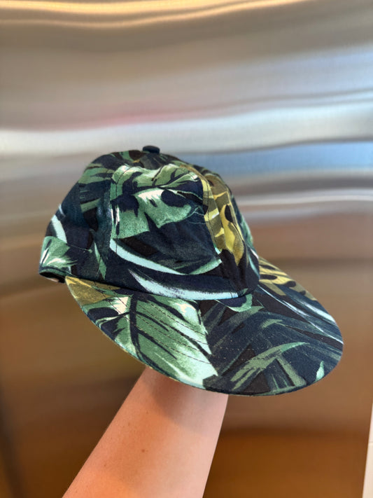 American Apparel Jungle Forest Hat , Green Leaf * Pre-Owned *