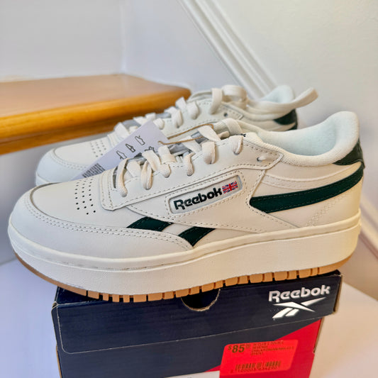 Reebok Club C Double Revenge Chalk / Forest green sneakers women’s shoes