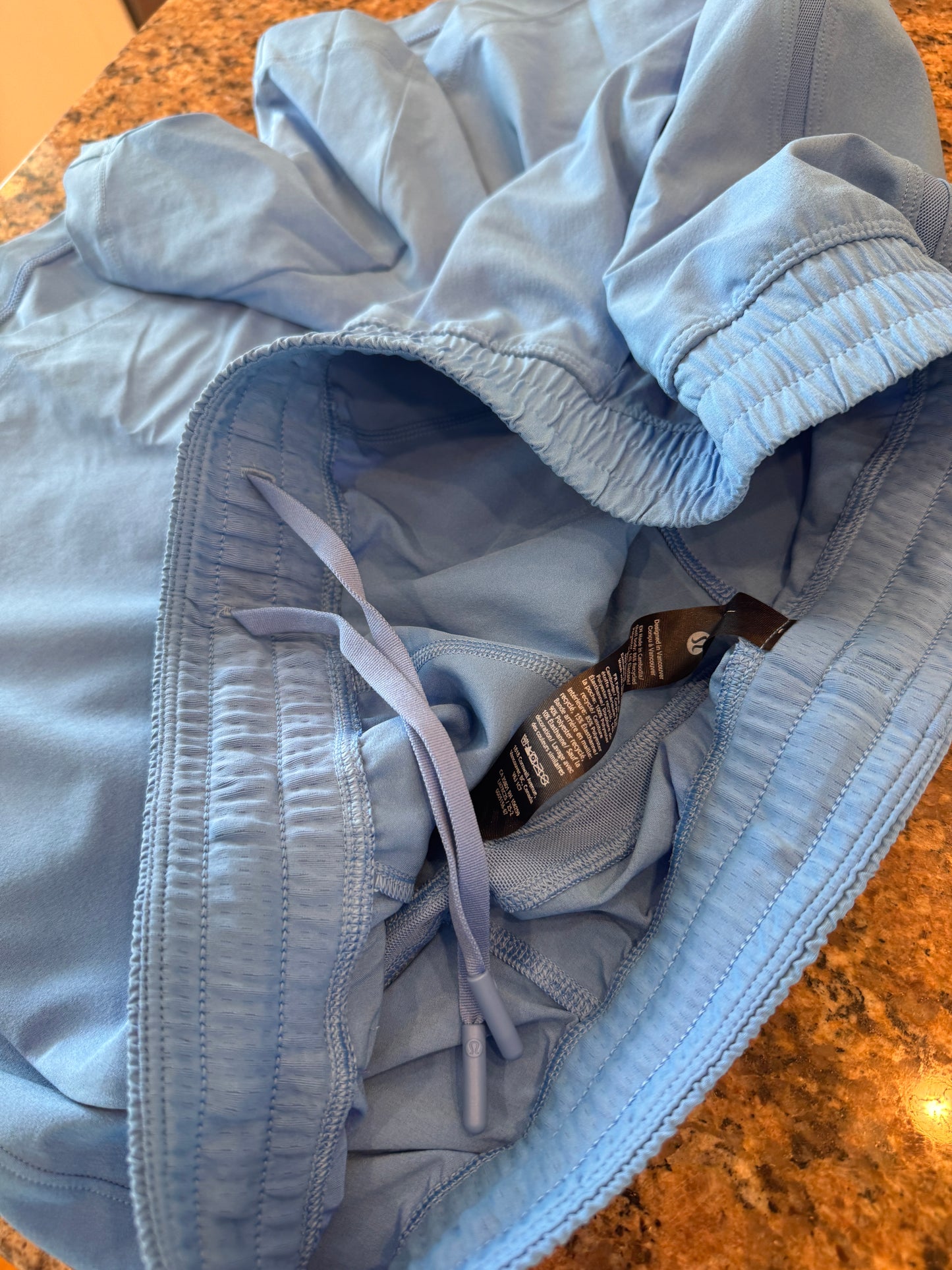 Lululemon Pace Breaker Short 5” Linerless Unlined in Pool Party Blue - Men’s