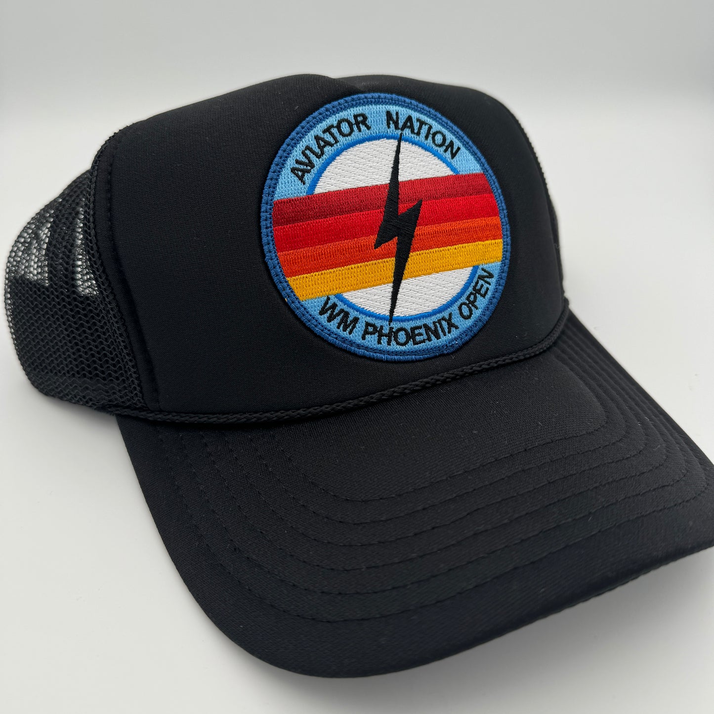 Aviator Nation Waste Management Trucker Hat Black 2024 Collab Tournament