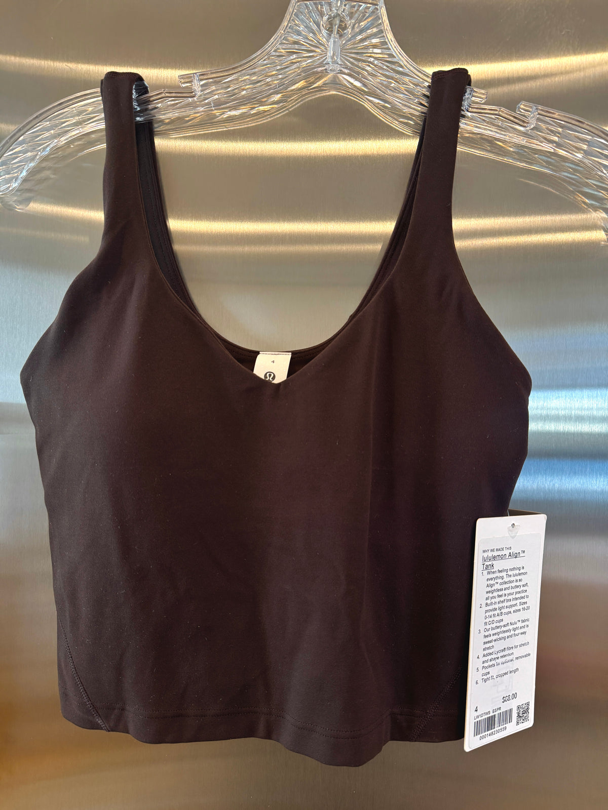 Lululemon Align Tank Top - Espresso Brown