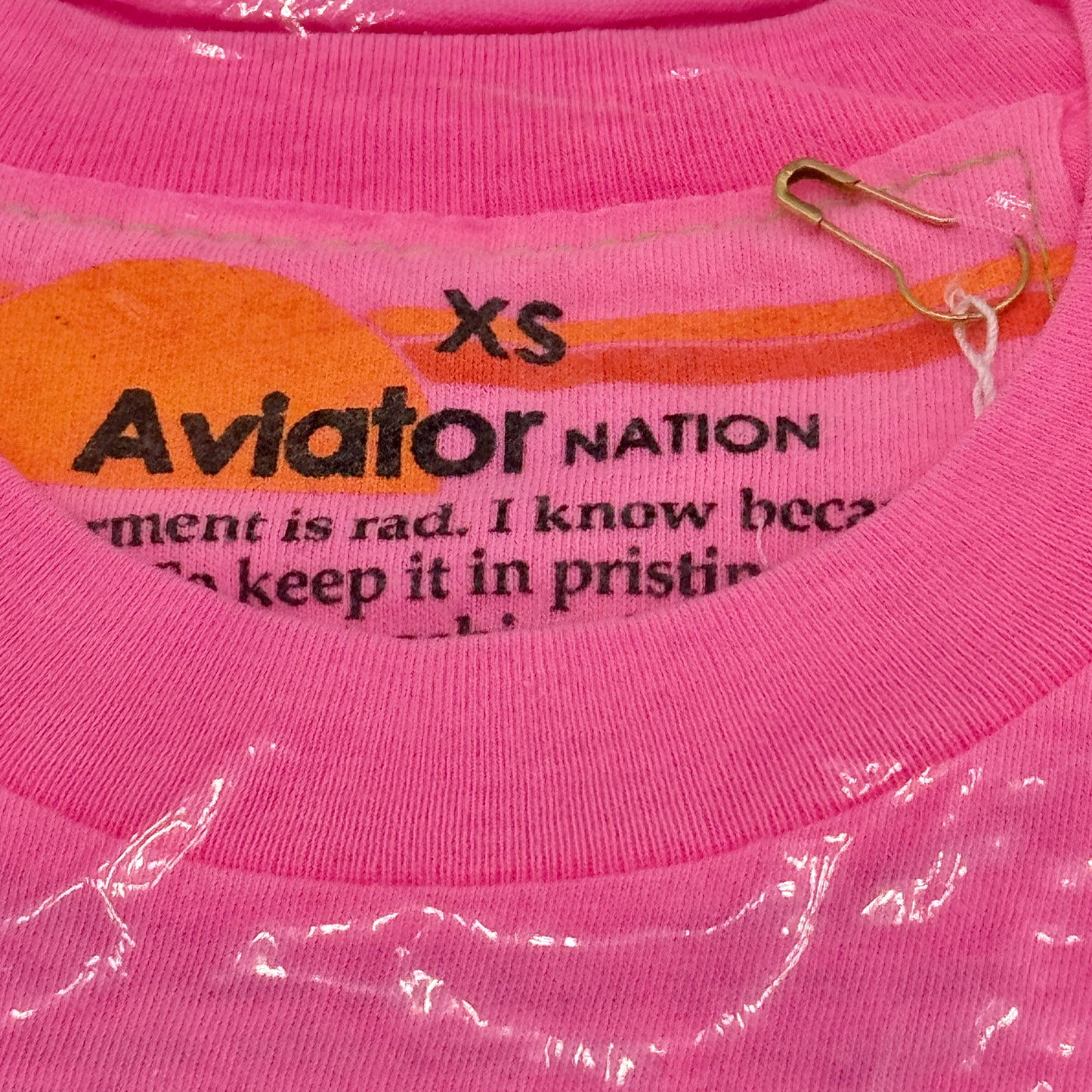 Aviator Nation Windy City Smokeout Festival Neon Pink Crop Top Chicago