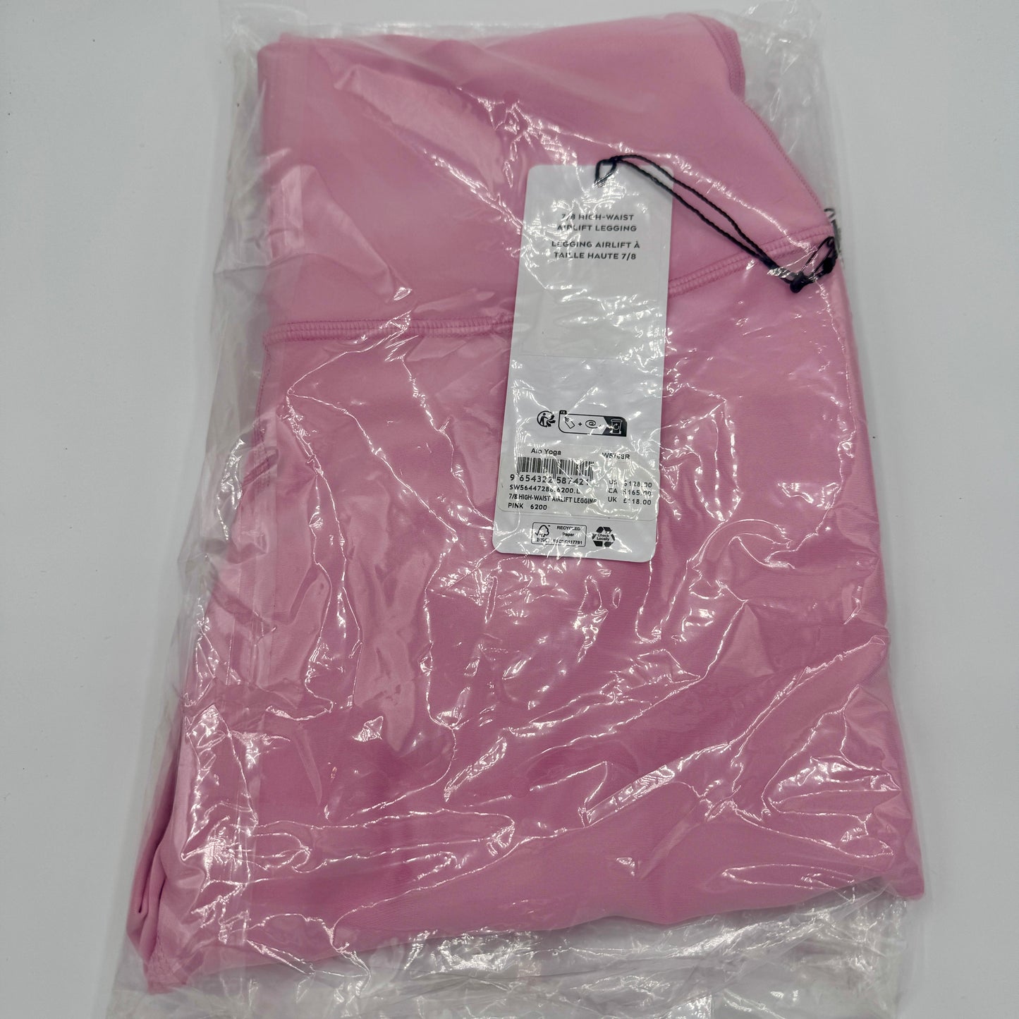 Alo 7/8 Airlift High Waist Legging - Sweet Pink