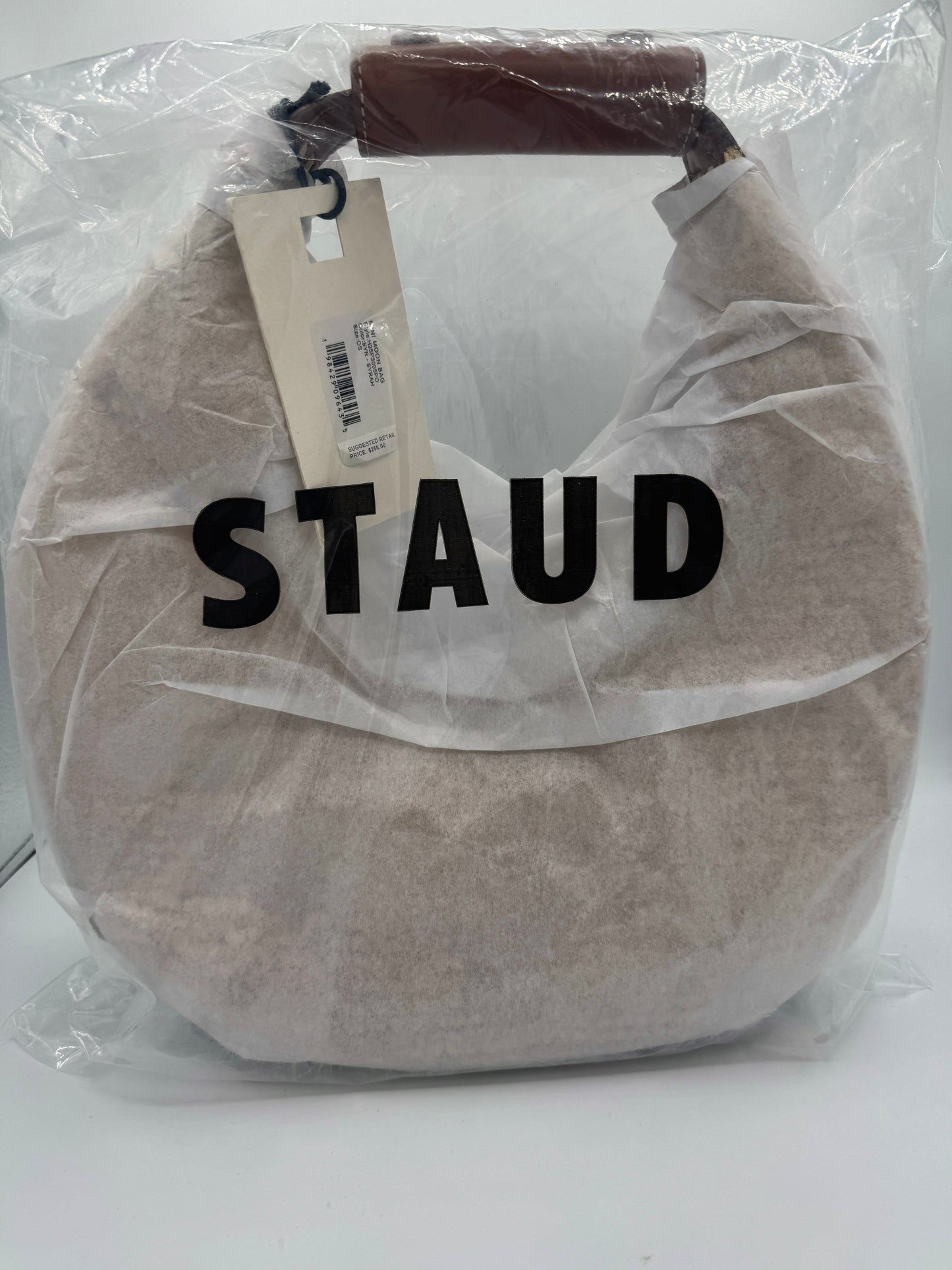 Staud Moon Bag - Natural Raffia