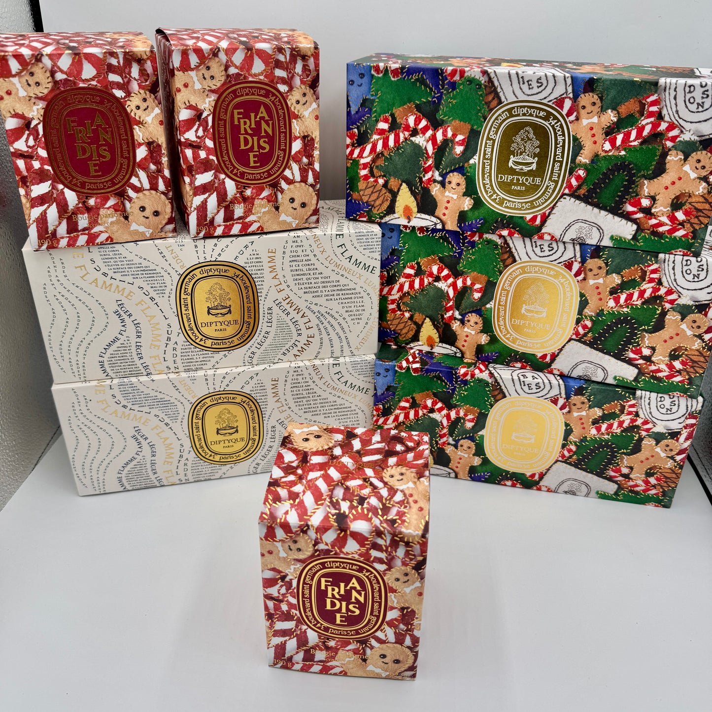 Bundle Diptyque Holiday Gift Boxes, 8 Boxes Total