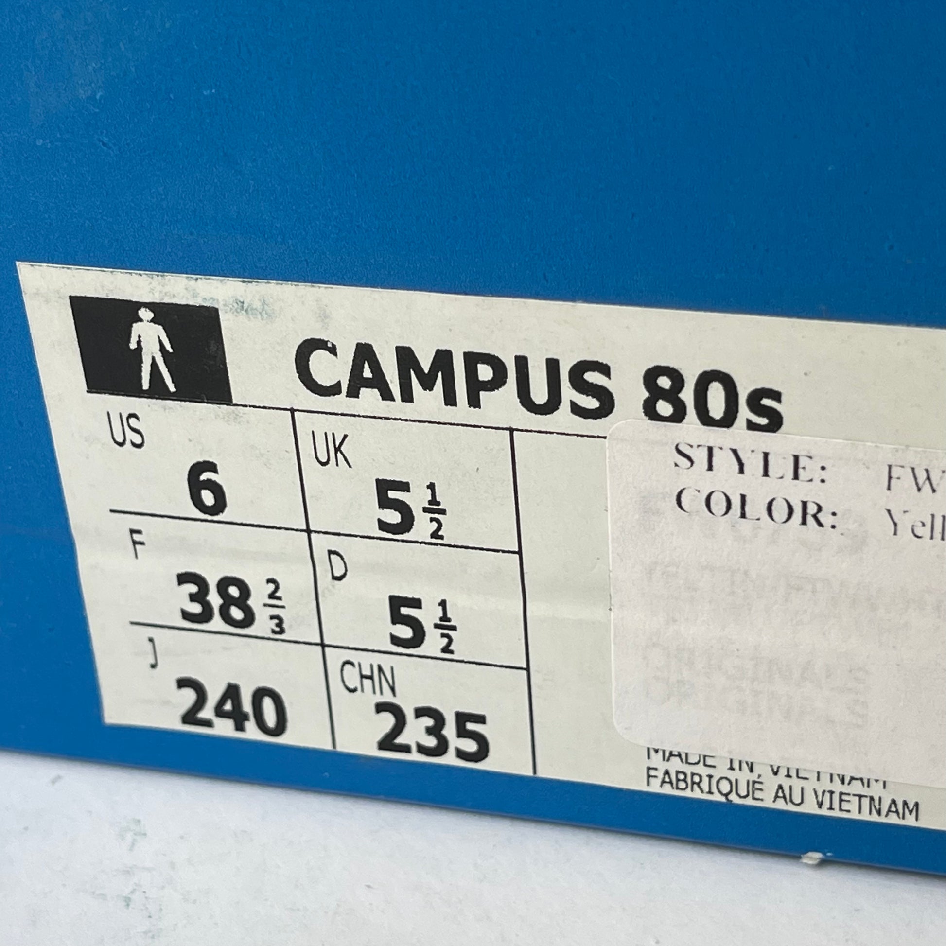 Adidas Campus 80s Light yellow green Sneakers Kelsid Closet Adidas Campus 80s Light yellow green Sneakers Kelsid Closet