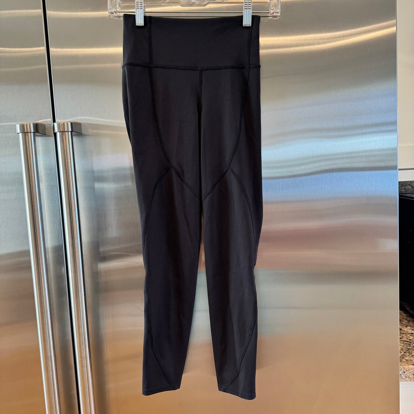 Lululemon To The Beat Tight 24" X SoulCycle Leggings Black Pre-Owned