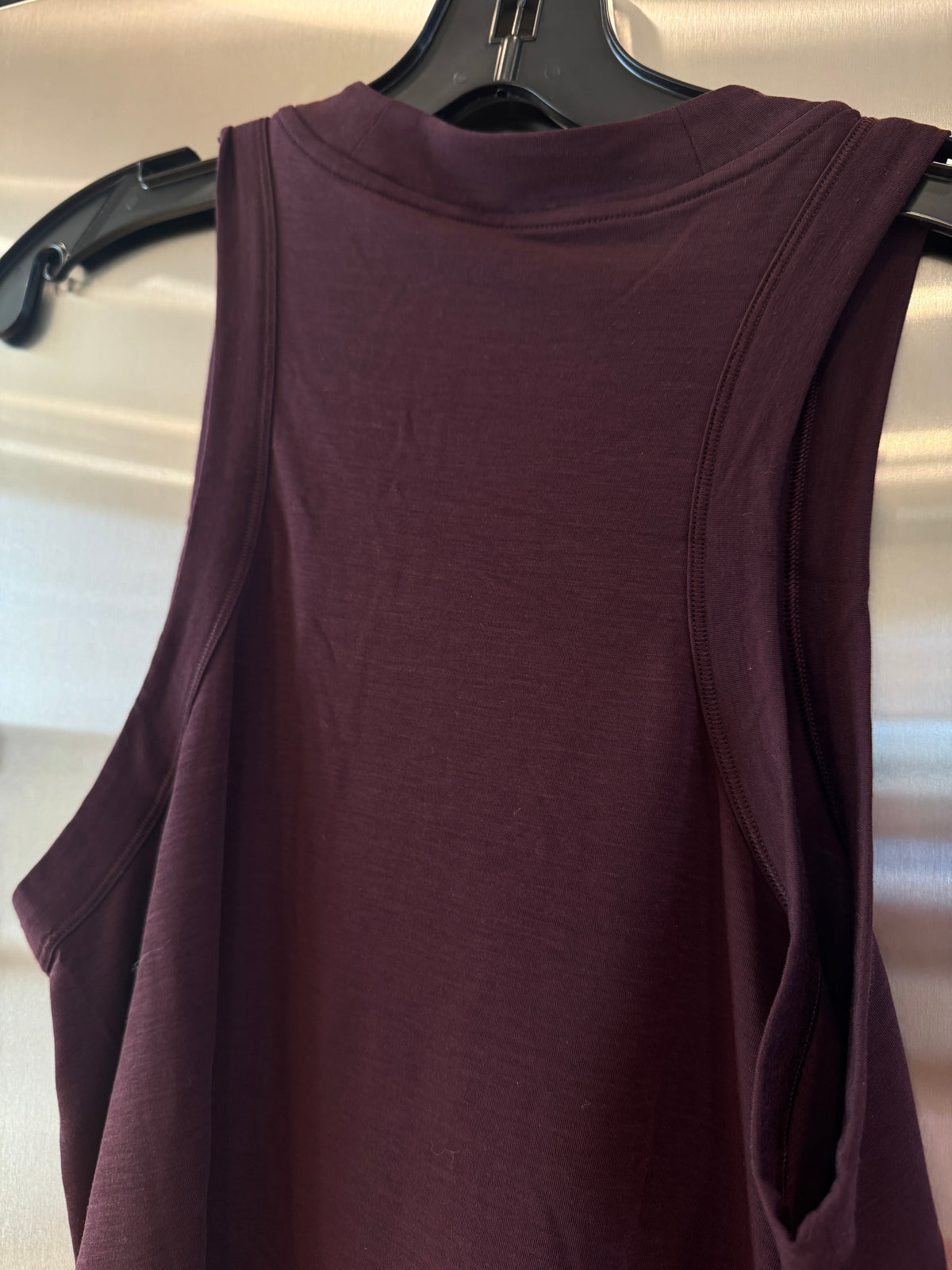 Lululemon Jersey Training Tank Top , Women’s in Black Plum Dark Burgundy Red