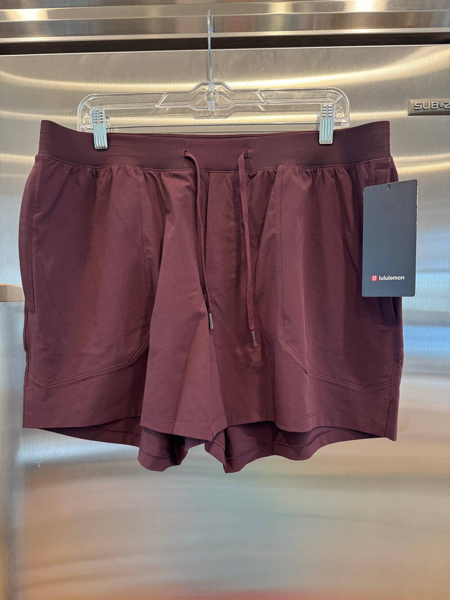Lululemon License To Train Short 5” Unlined in Goodnight Plum - Men’s