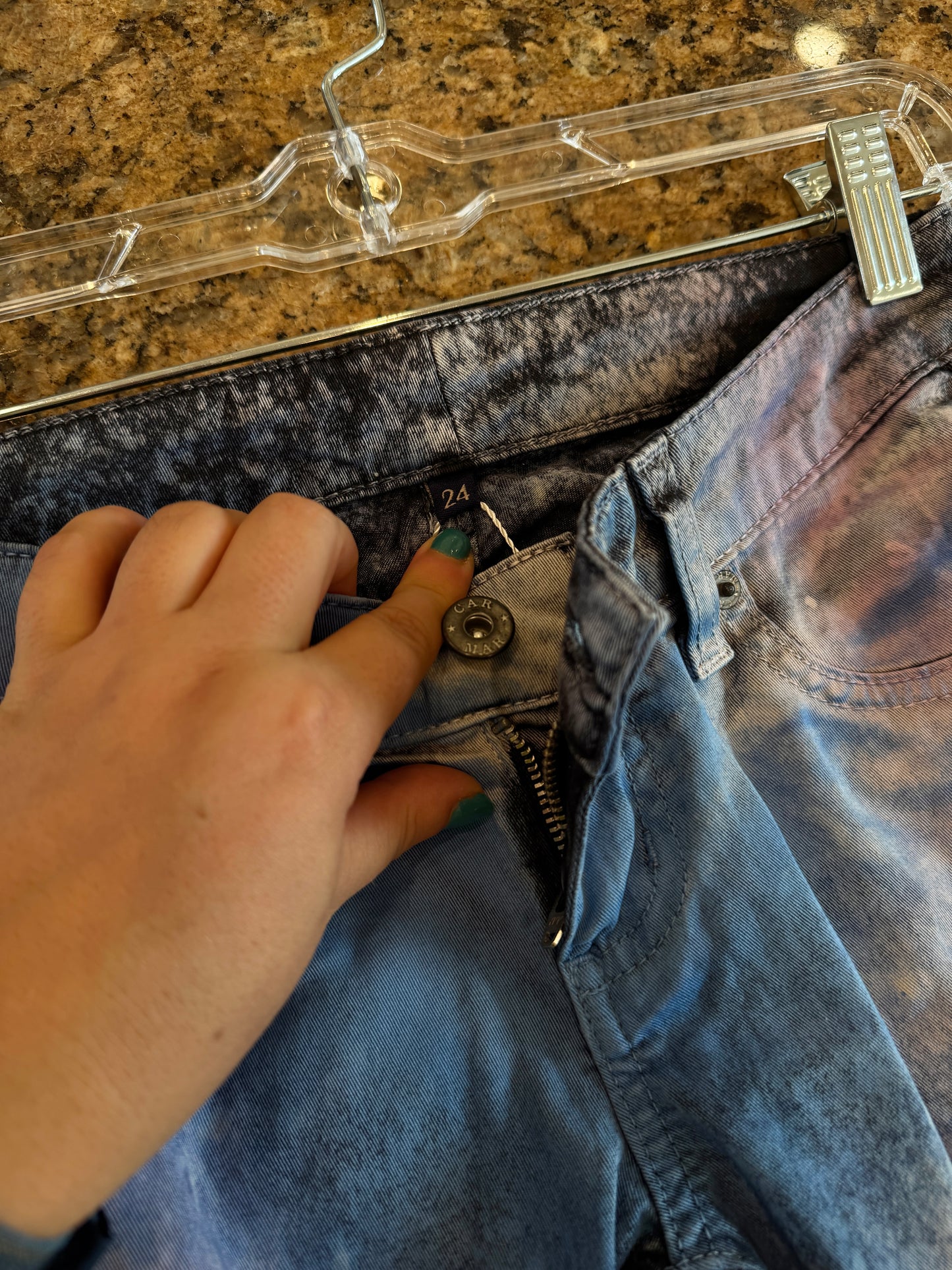 Carmar LF Galaxy Skinny Jeans Galactic Planet Pants