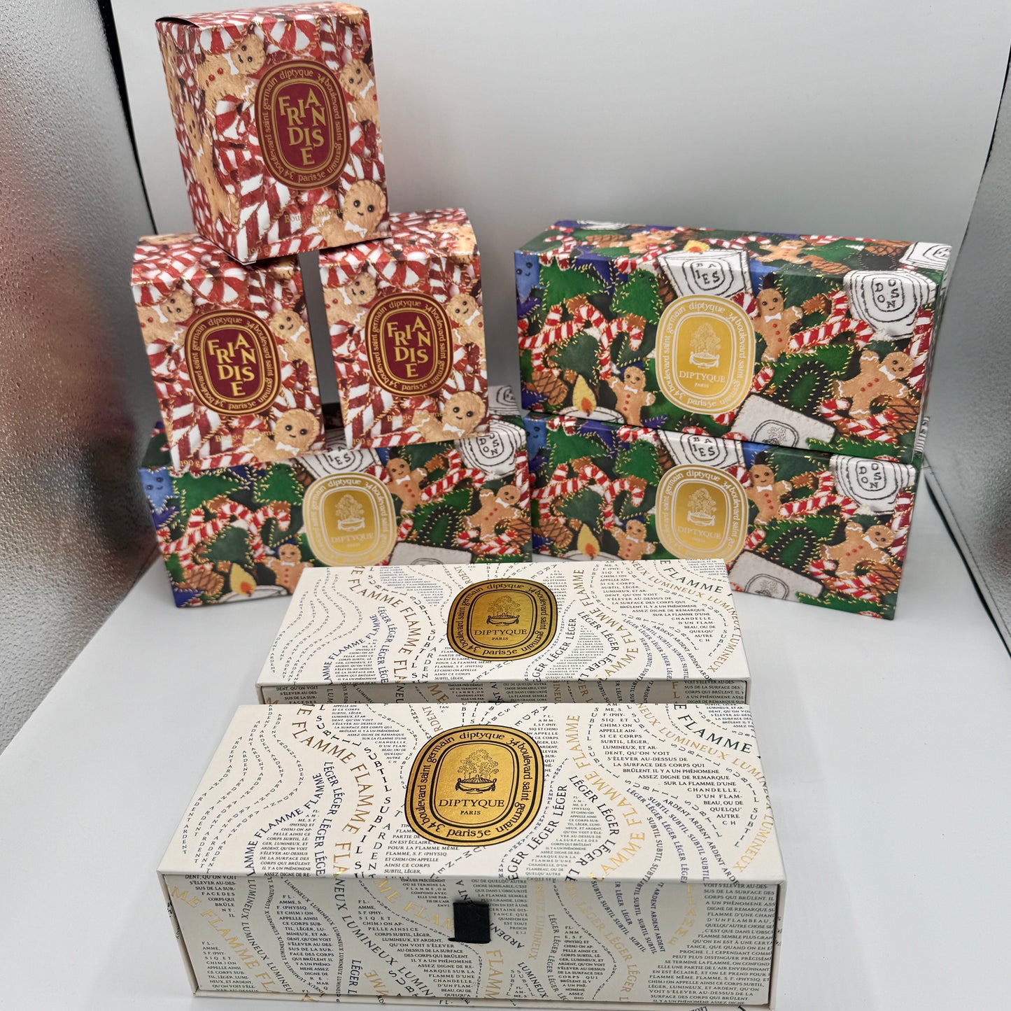 Bundle Diptyque Holiday Gift Boxes, 8 Boxes Total