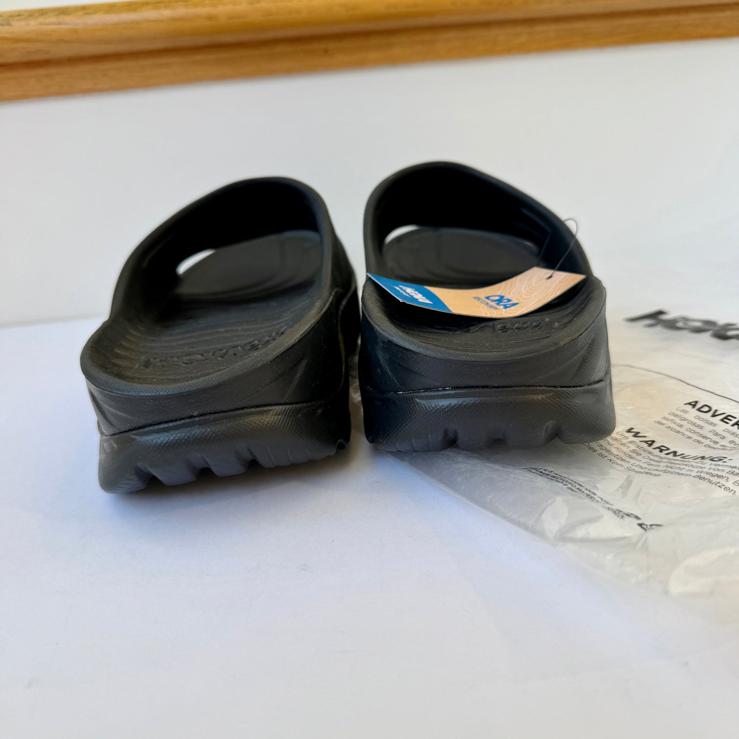 Hoka Ora Slides Women’s Recovery Sandals in all black , original style / version
