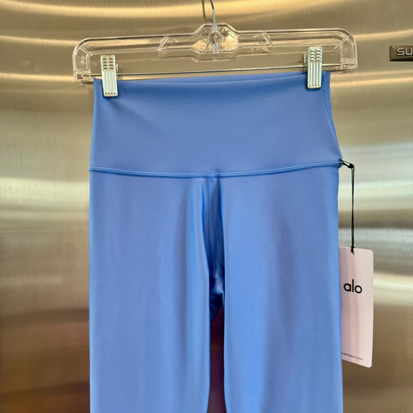 Alo 7/8 Airlift High Waist Legging - Crystal Clear Blue