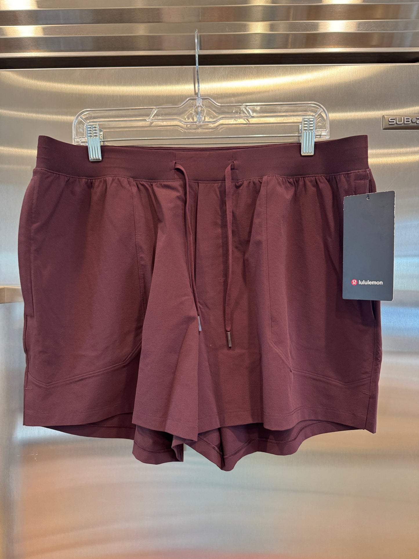 Lululemon License To Train Short 5” Unlined in Goodnight Plum - Men’s