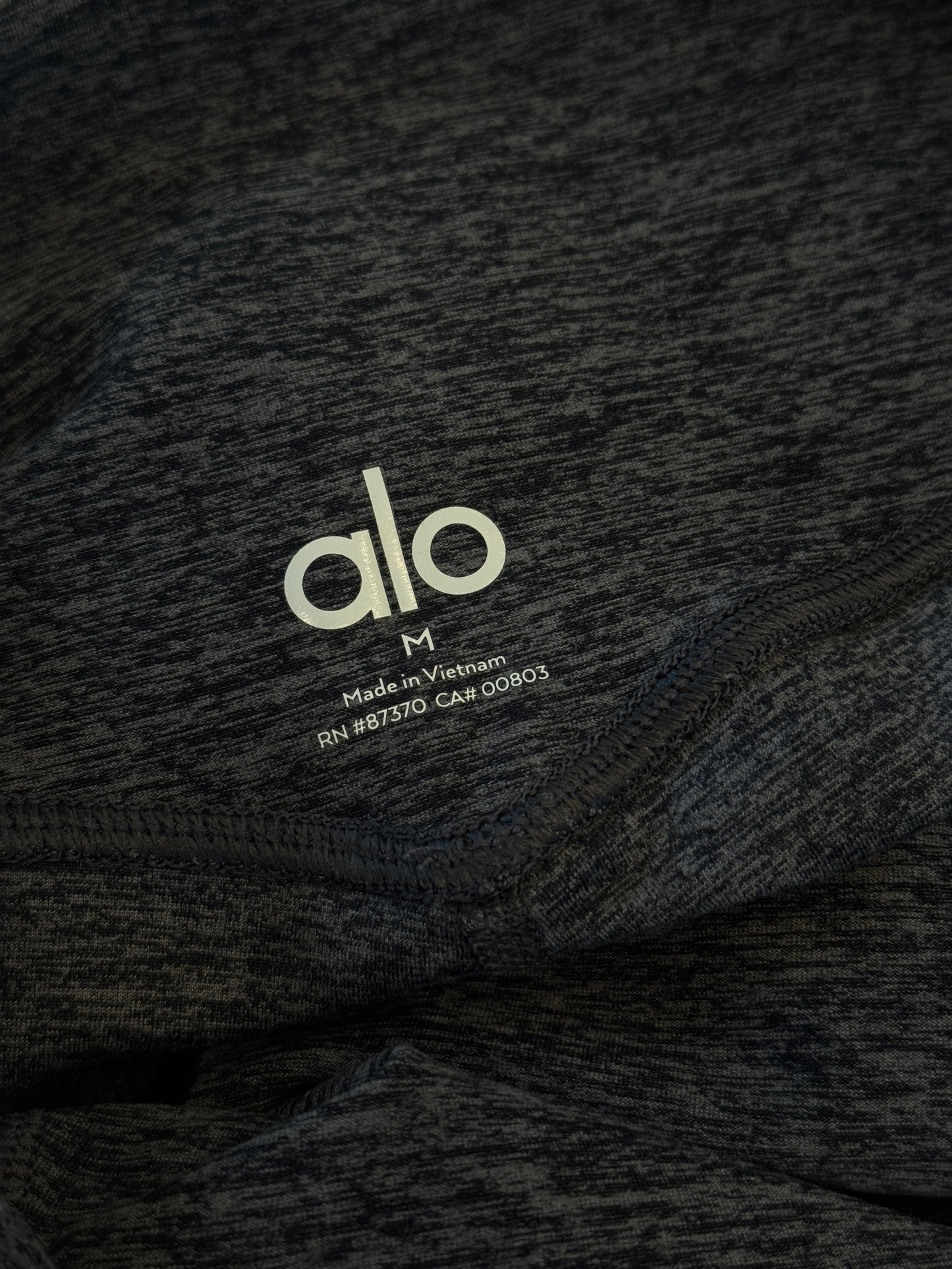 Alo Yoga Alosoft Highlight Leggings HW 7/8 Athletic Grey Heather
