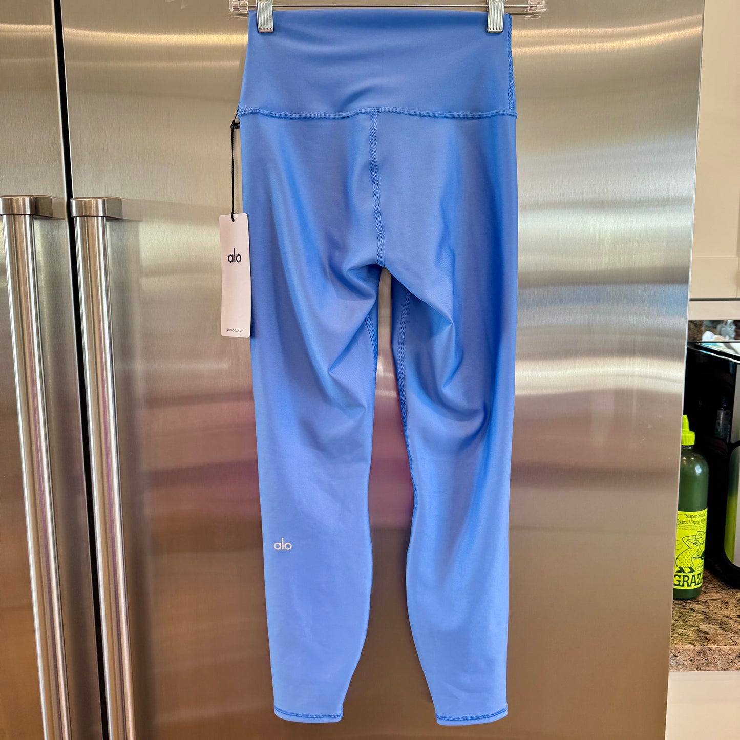 Alo 7/8 Airlift High Waist Legging - Crystal Clear Blue