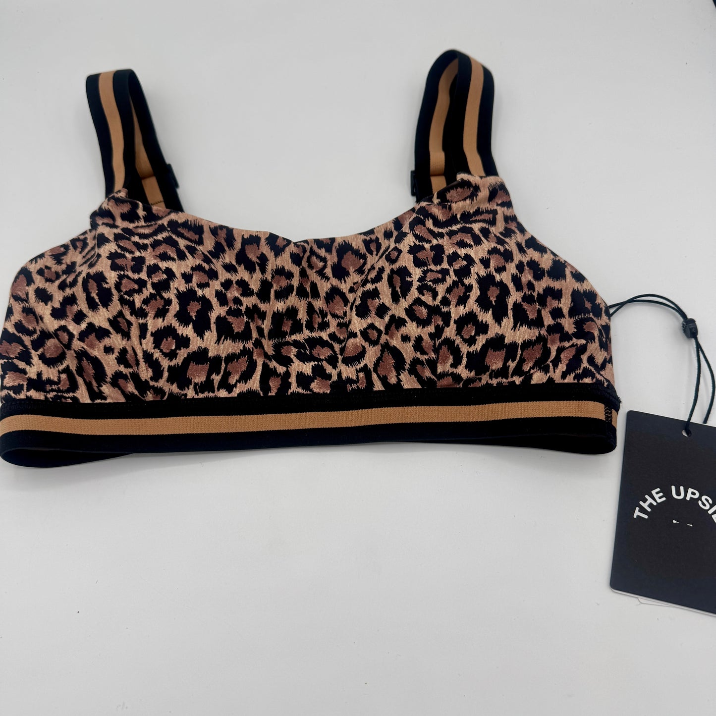 The Upside Ryker Nina Bra in Cheetah Leopard Brown Black