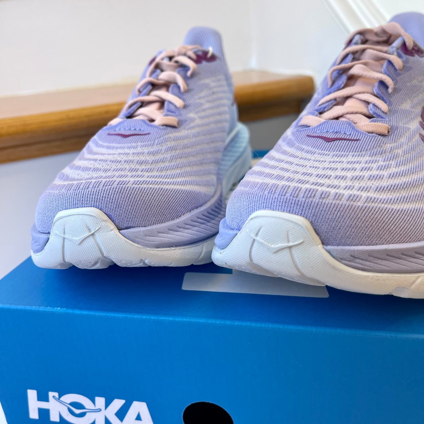 Hoka Mach 5 Running Shoes in Baby Lavender / Summer Song , Hoka One One