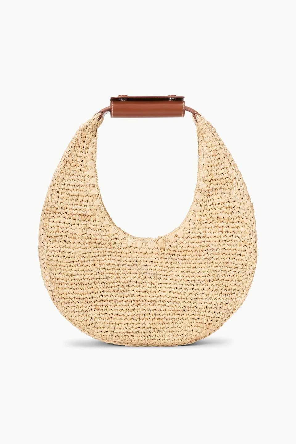 Staud Moon Bag - Natural Raffia