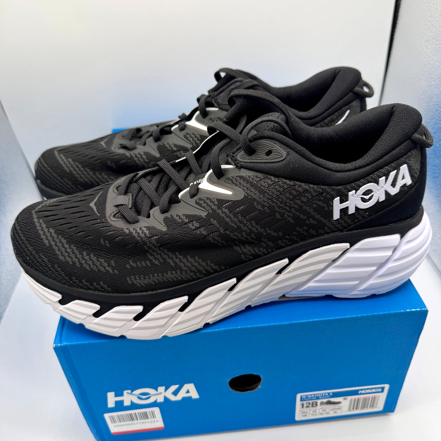 Hoka Gaviota 4 Women's Running Shoes black / white - cushioned