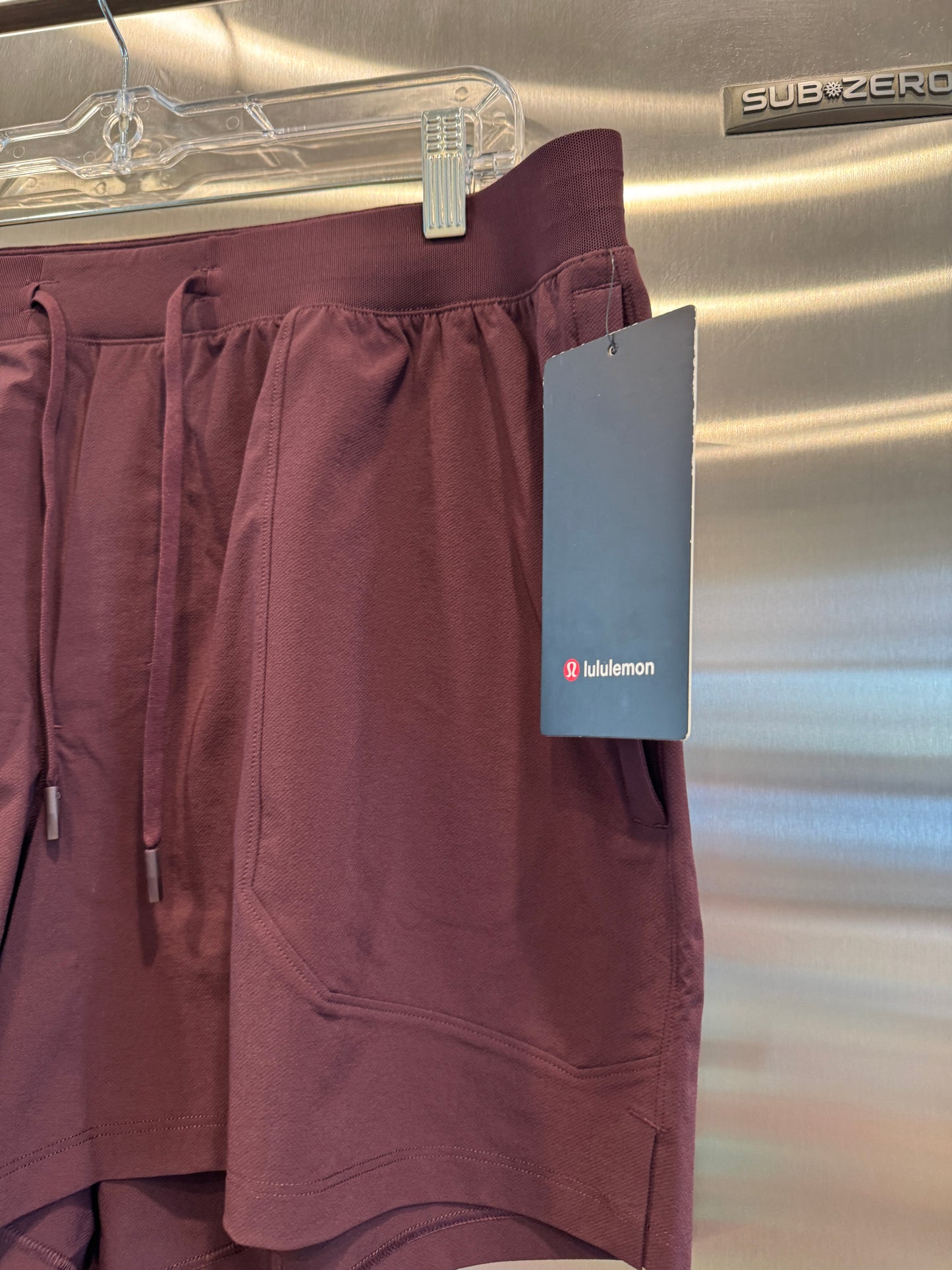 Lululemon License To Train Short 5” Unlined in Goodnight Plum - Men’s