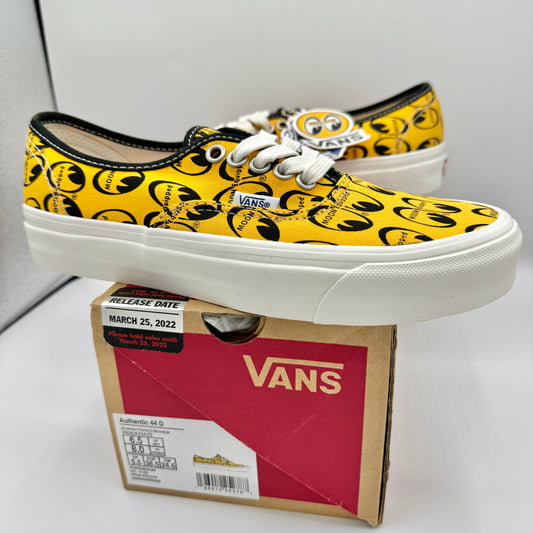 Vans Authentic 44 D Skate Shoes Anaheim Edition Mooneye Yellow Unisex