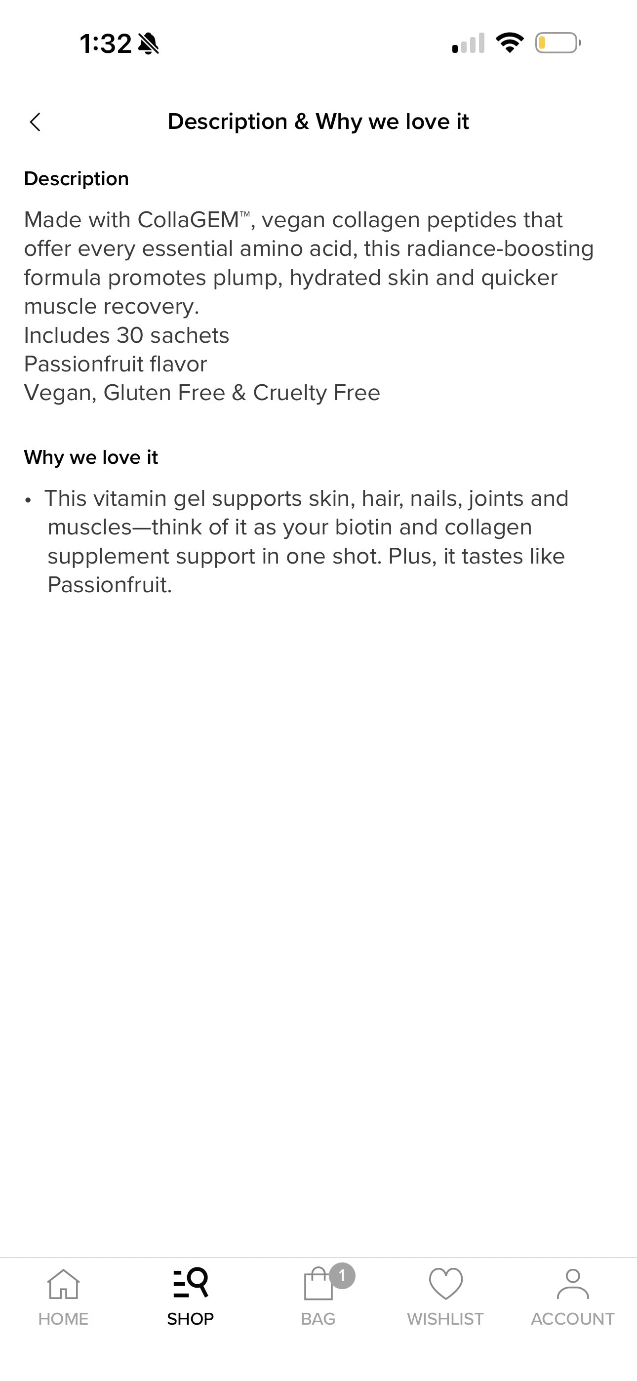 Alo Yoga (Bundle) 8x Sets of Wellness Shots (4) Discovery Packs , Dietary Supplements (32 Sachets Total)