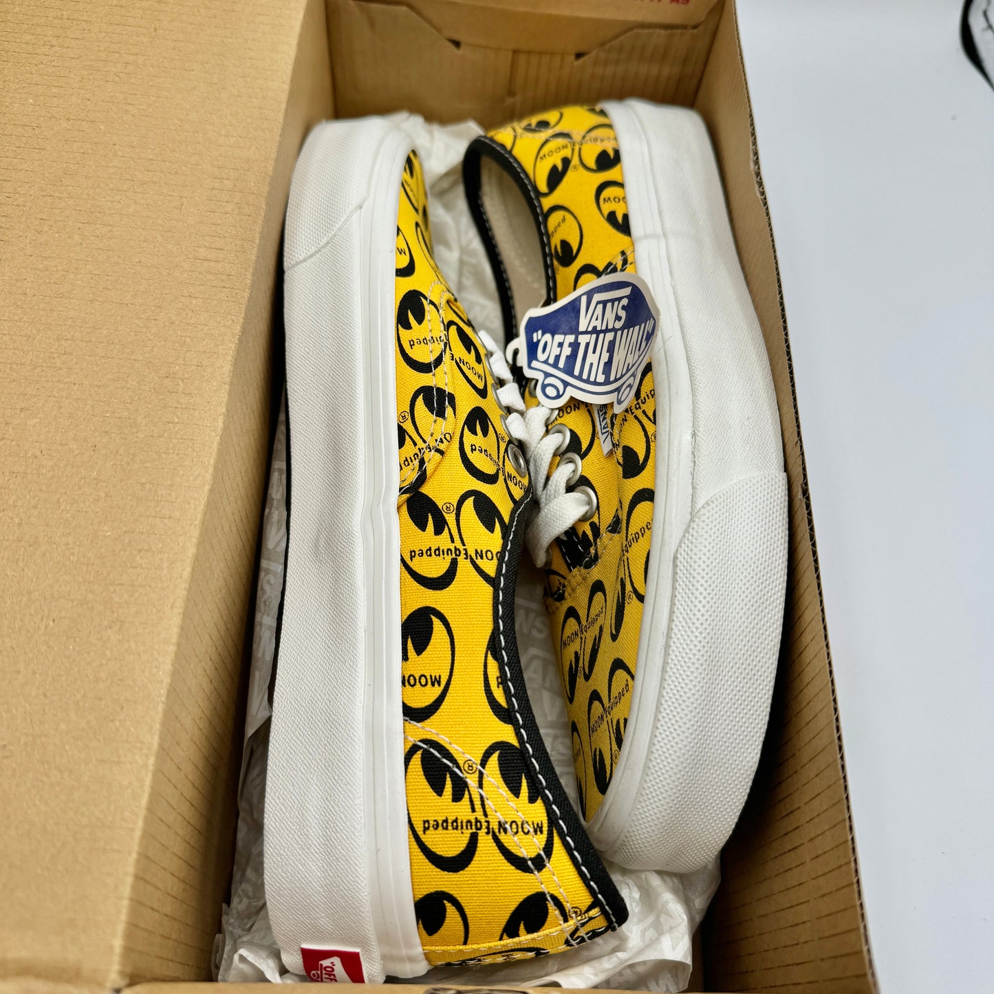 Vans Authentic 44 D Skate Shoes Anaheim Edition Mooneye Yellow Unisex