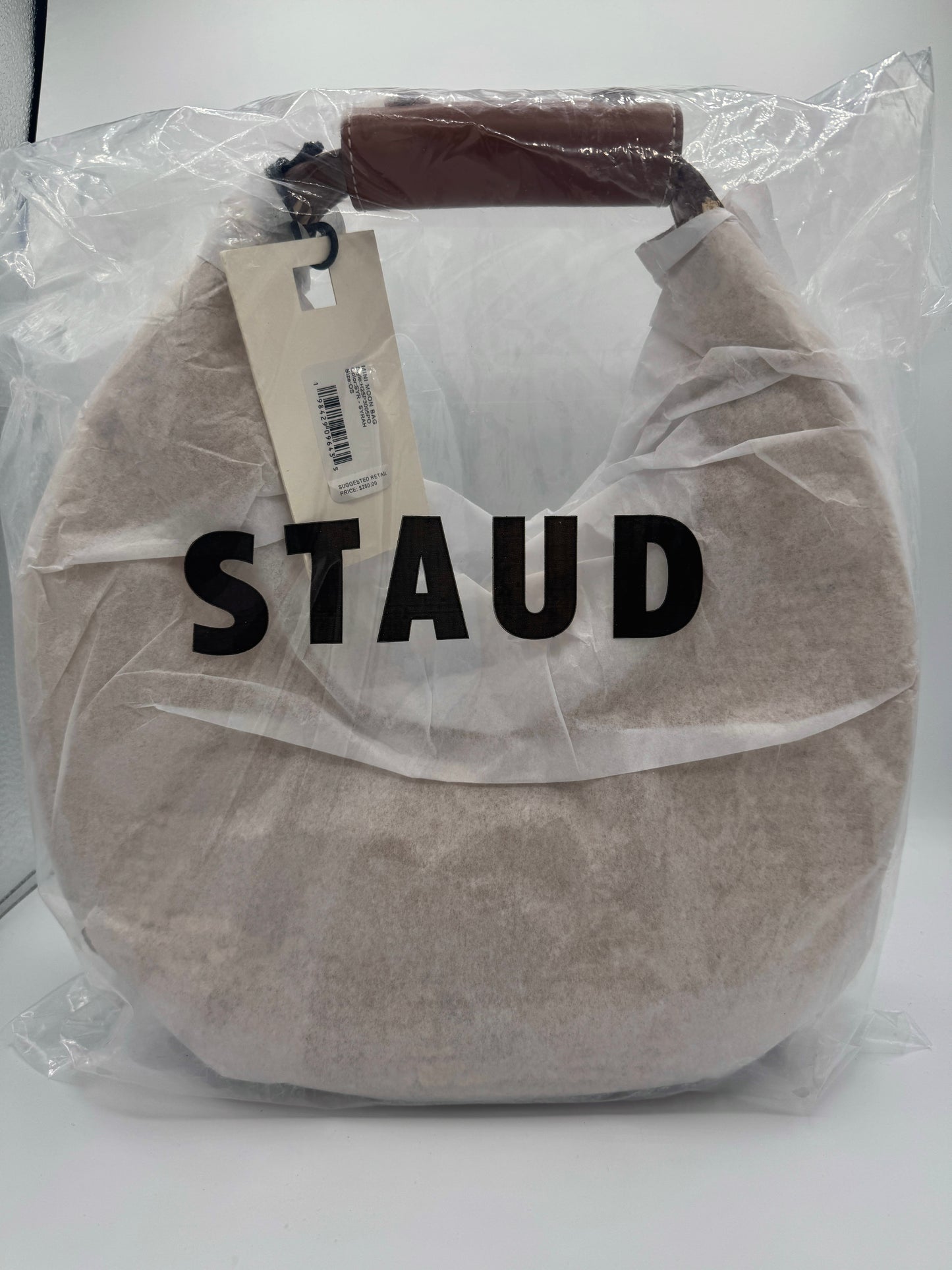 Staud Moon Bag - Natural Raffia