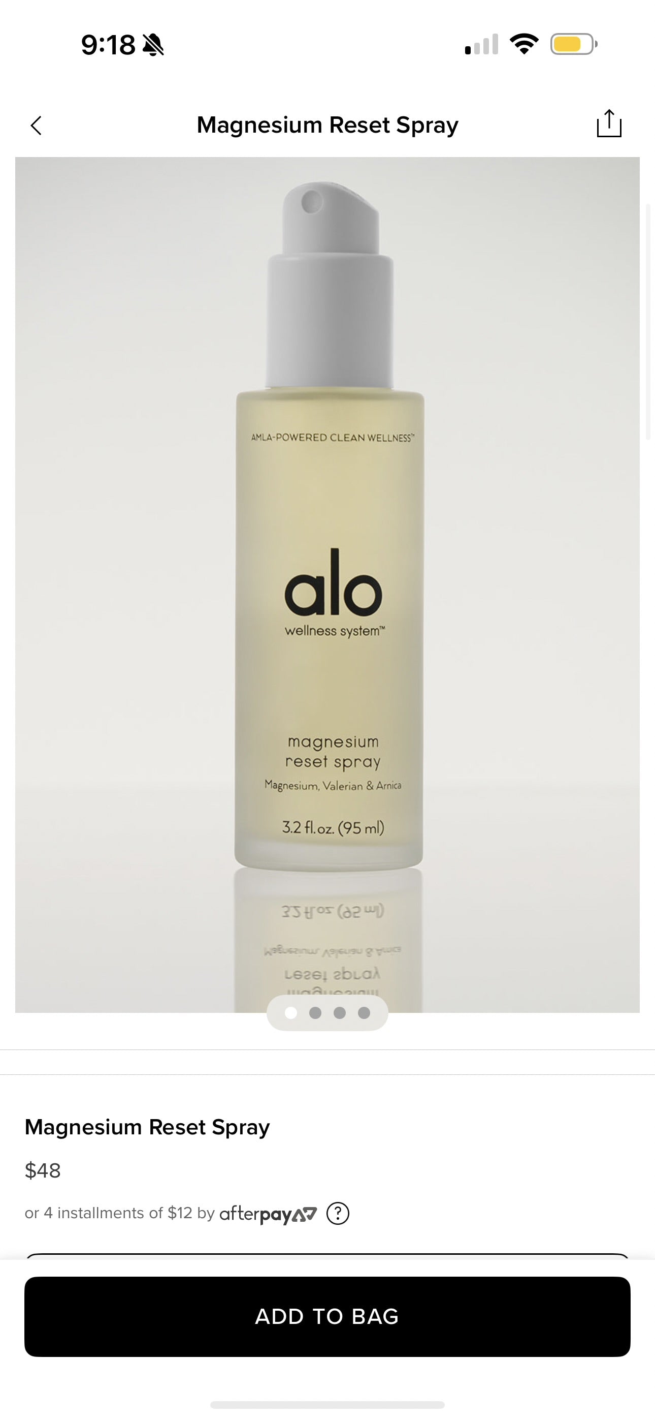 Alo Yoga Bundle of Travel Wellness and (6) Paper Bags / Gift Bags