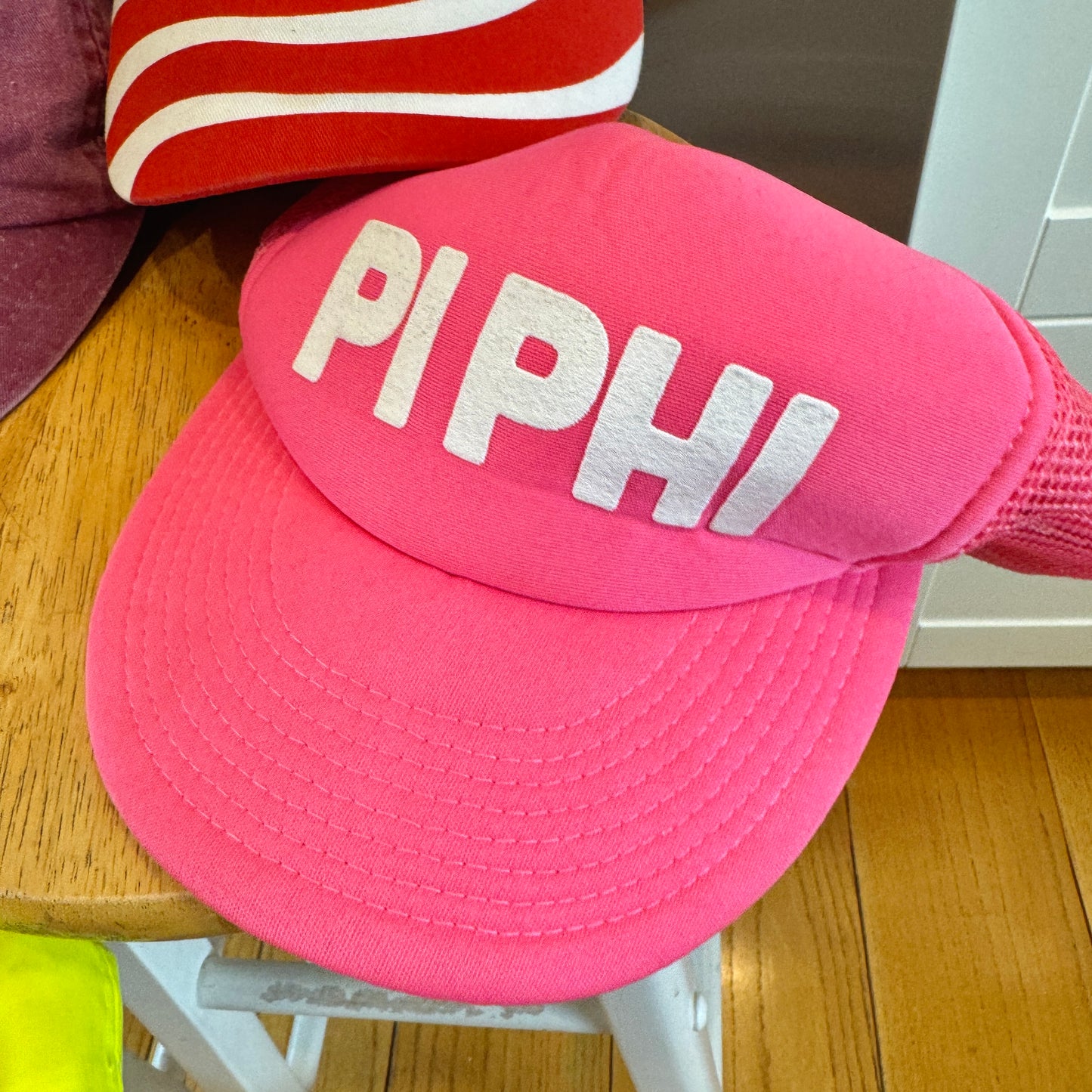 Pi Beta Phi BUNDLE 17 Shirts, 4 Hats, and Swag Sorority Bulk Pre-Owned Hats Tees Bottles