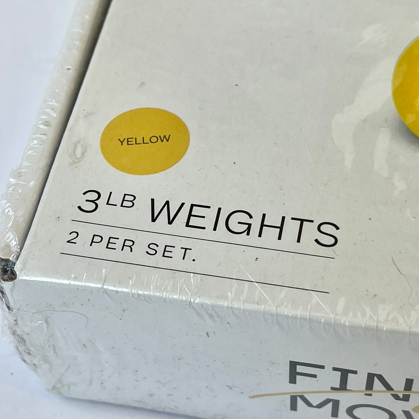 Bala Bars in Exclusive Yellow , discontinued color. Pilates yoga weights